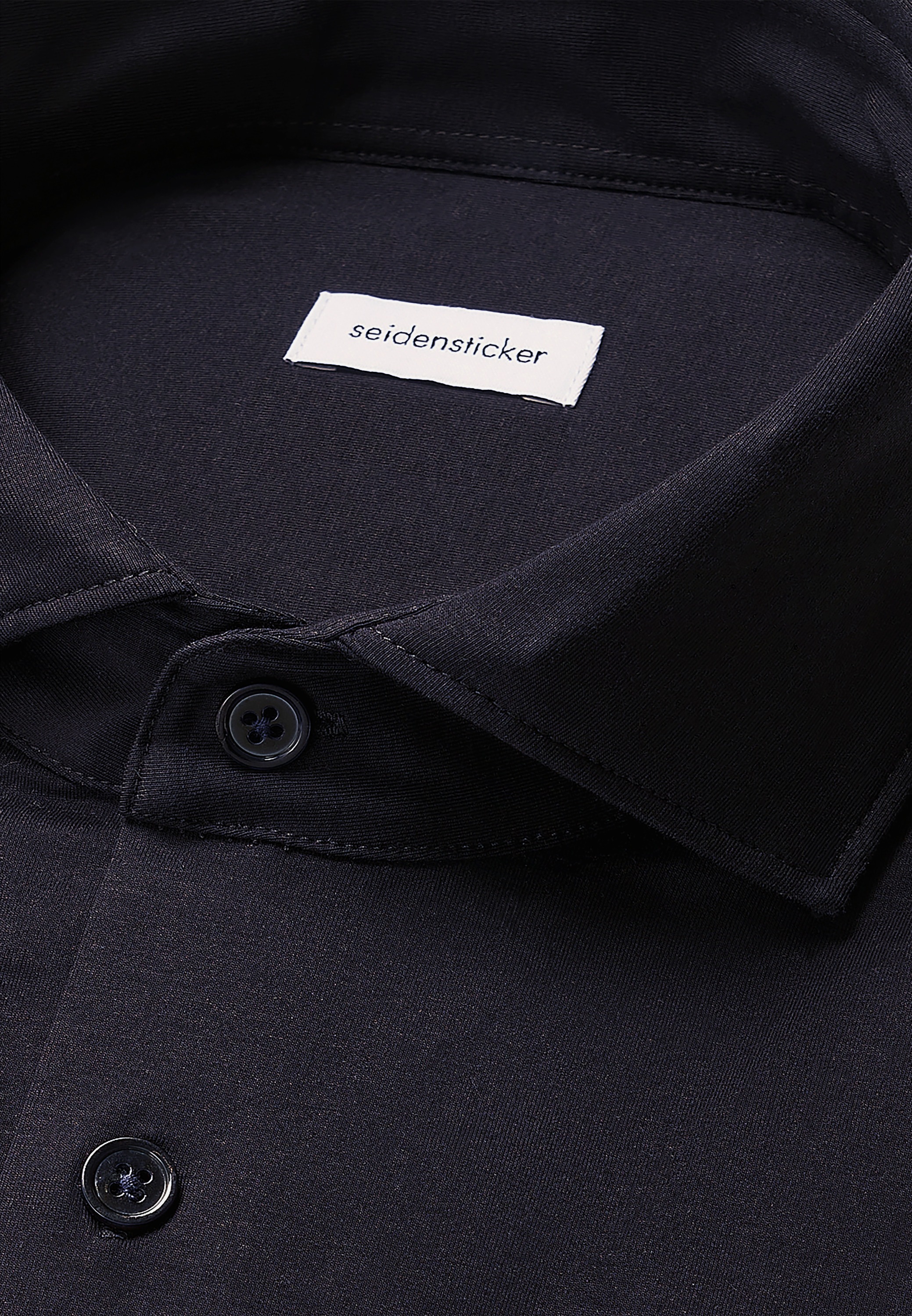 seidensticker Businesshemd »Schwarze Rose«, Regular 1/1 Kentkragen Uni