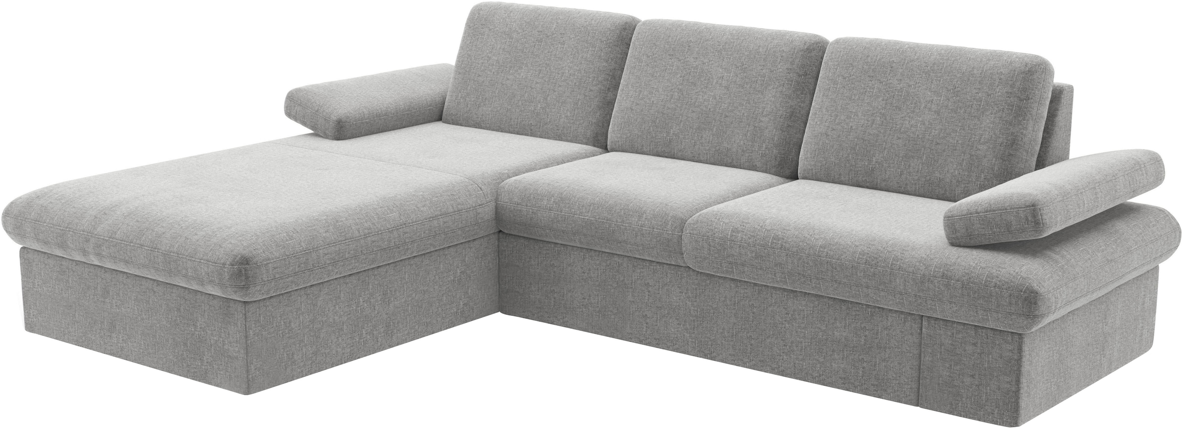 sit&more Ecksofa »Moreno«, mit Armteilverstellung,wahlweise mit Bettfunktion