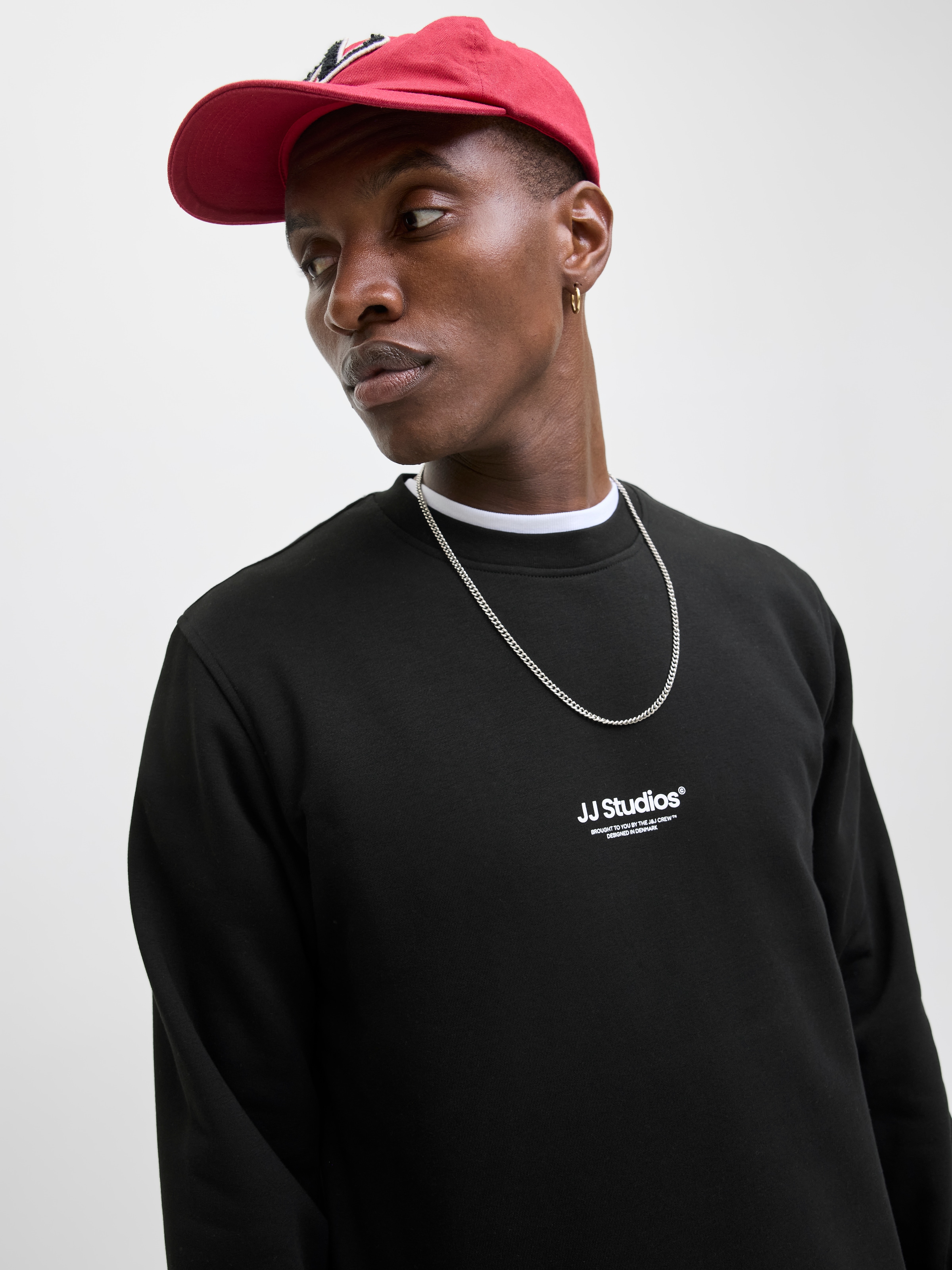 Jack & Jones Sweatshirt »JJESOHO SWEAT CREW NECK NOOS«, mit stylischem Print