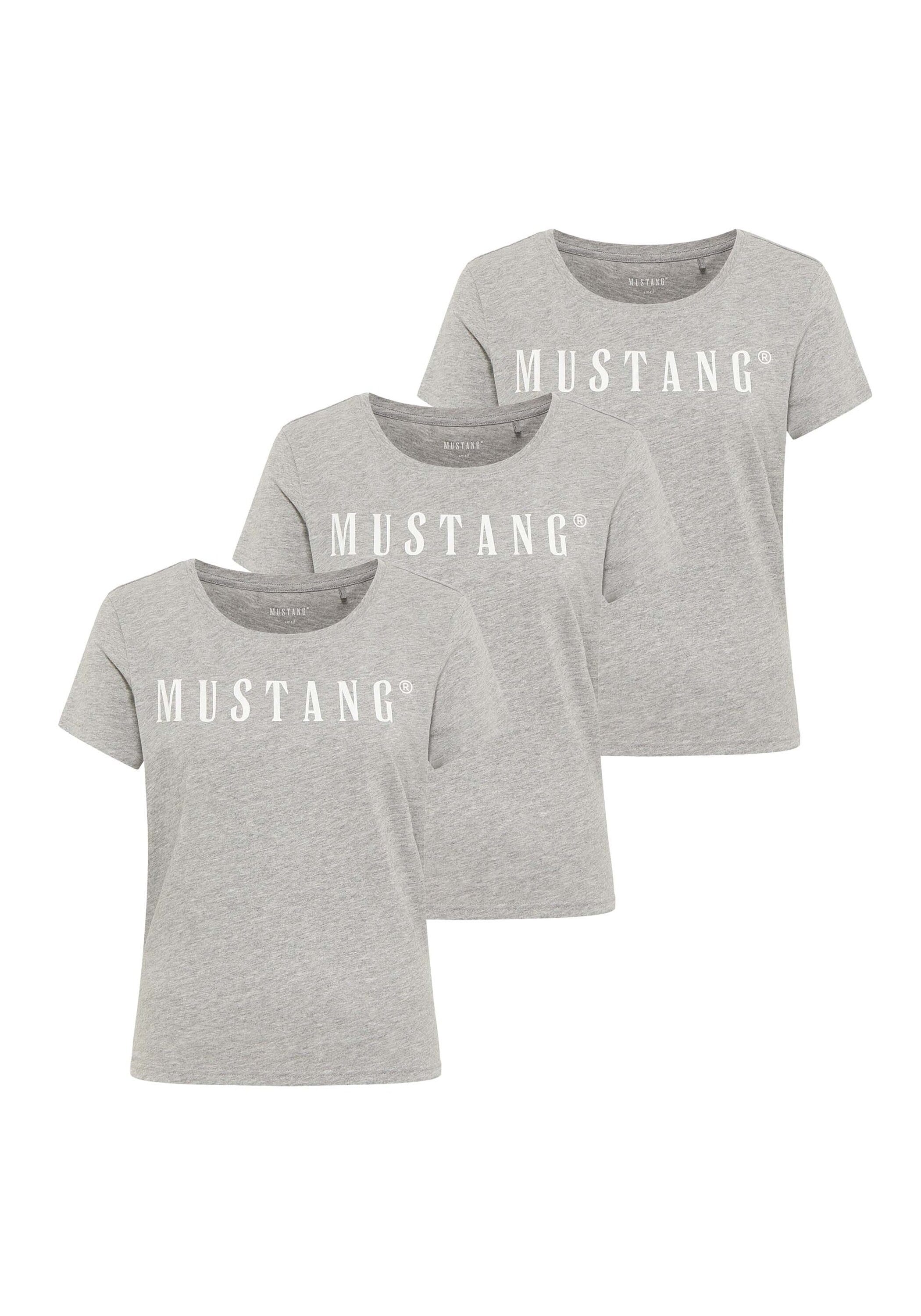 MUSTANG T-Shirt »T-Shirt Style Alma 3P 3er Pack«