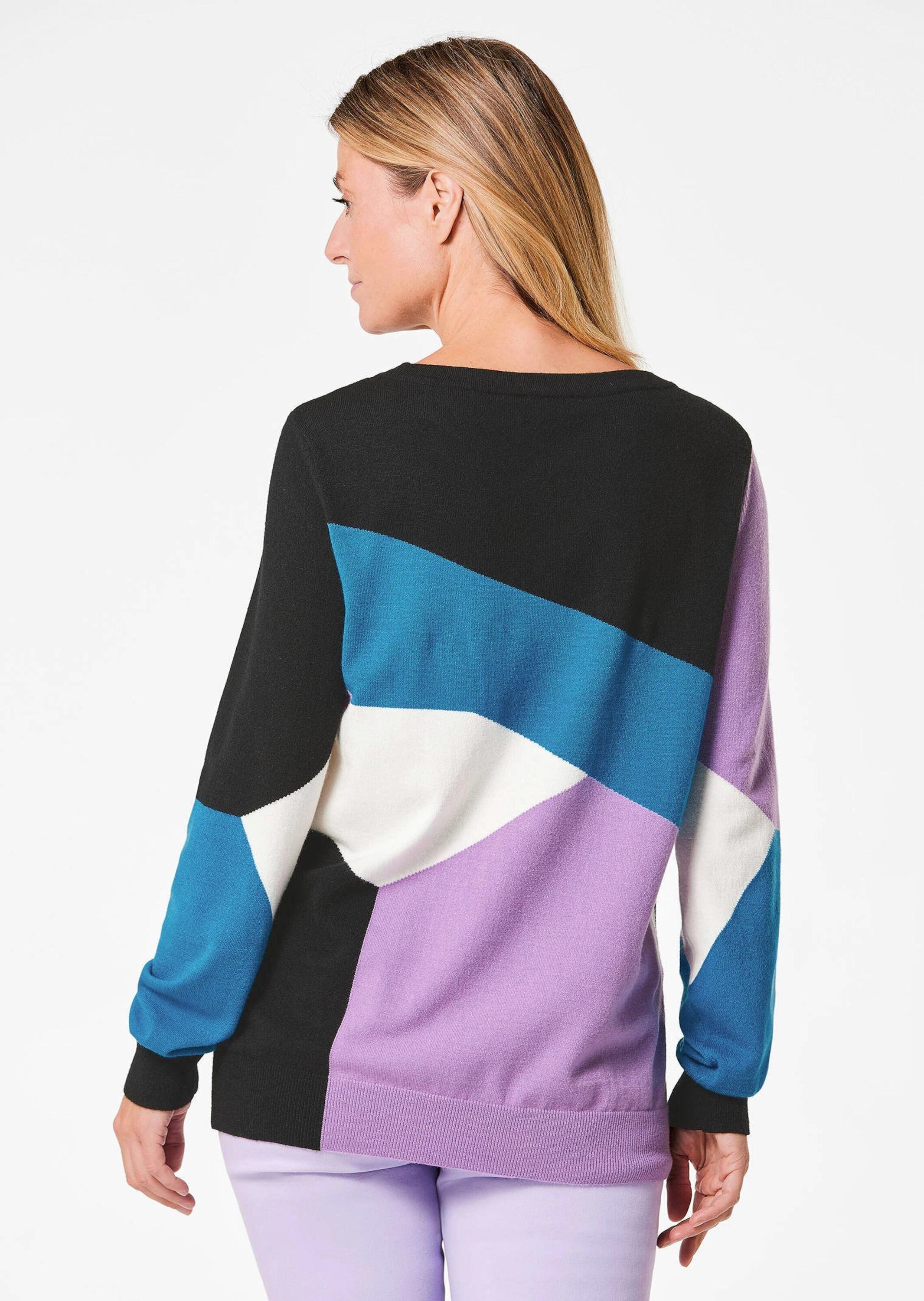 GOLDNER Rundhalspullover »Kurzgröße Strickpullover«