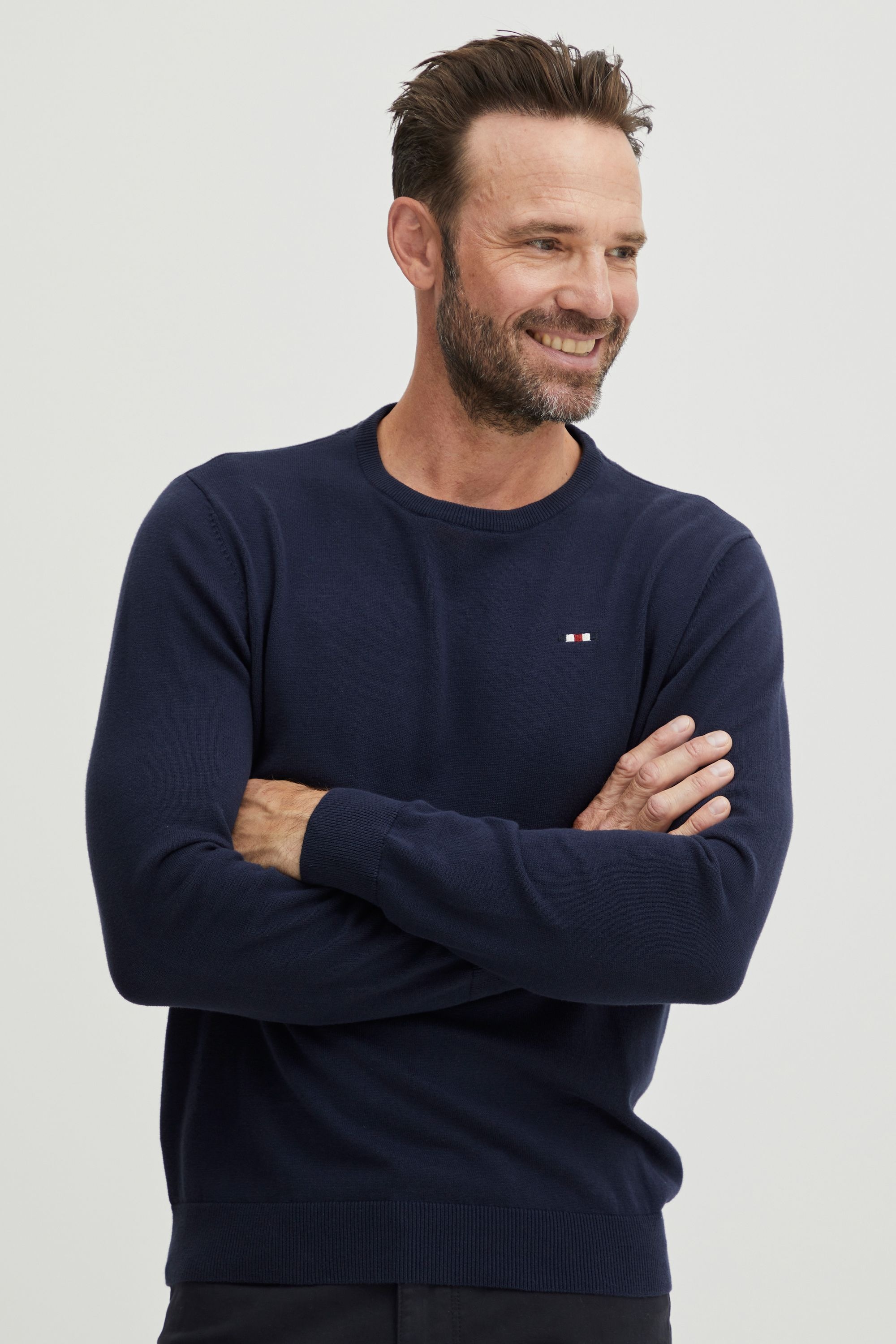 FQ1924 Strickfleece-Pullover »Strickpullover FQElliot«