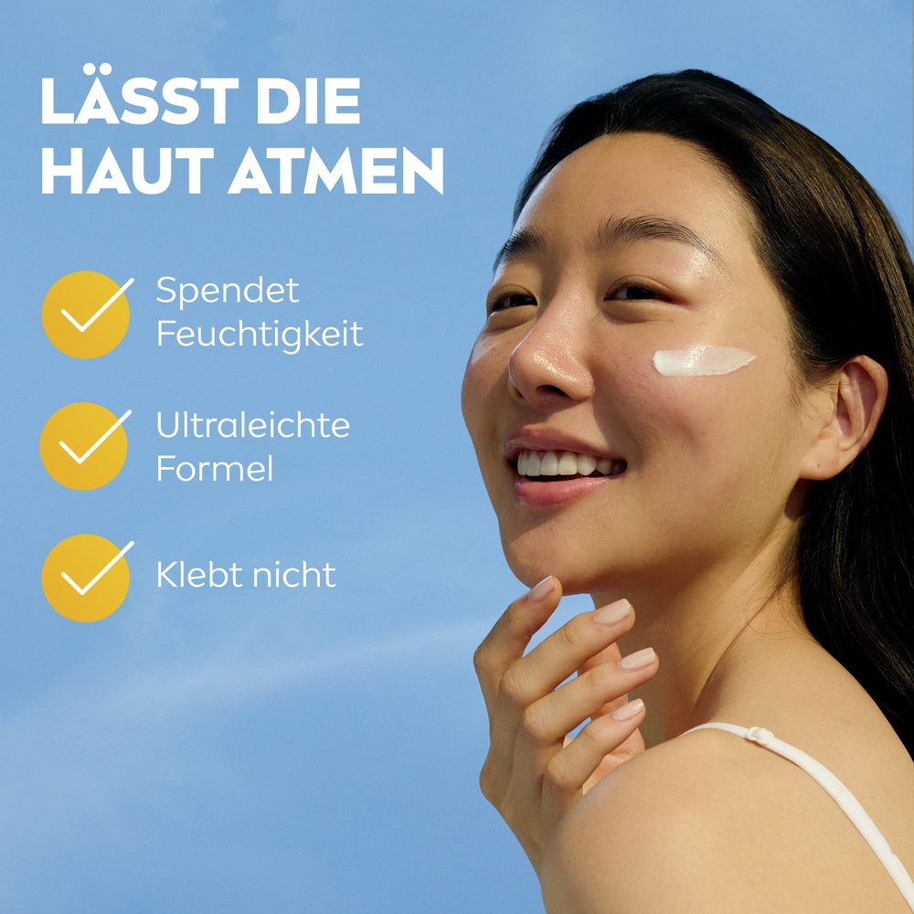 Nivea Sun Sonnenschutzlotion »UV Face Serum Lotion XXL« mit Vitamin E, beugt vorzeitiger Hautalterung vor