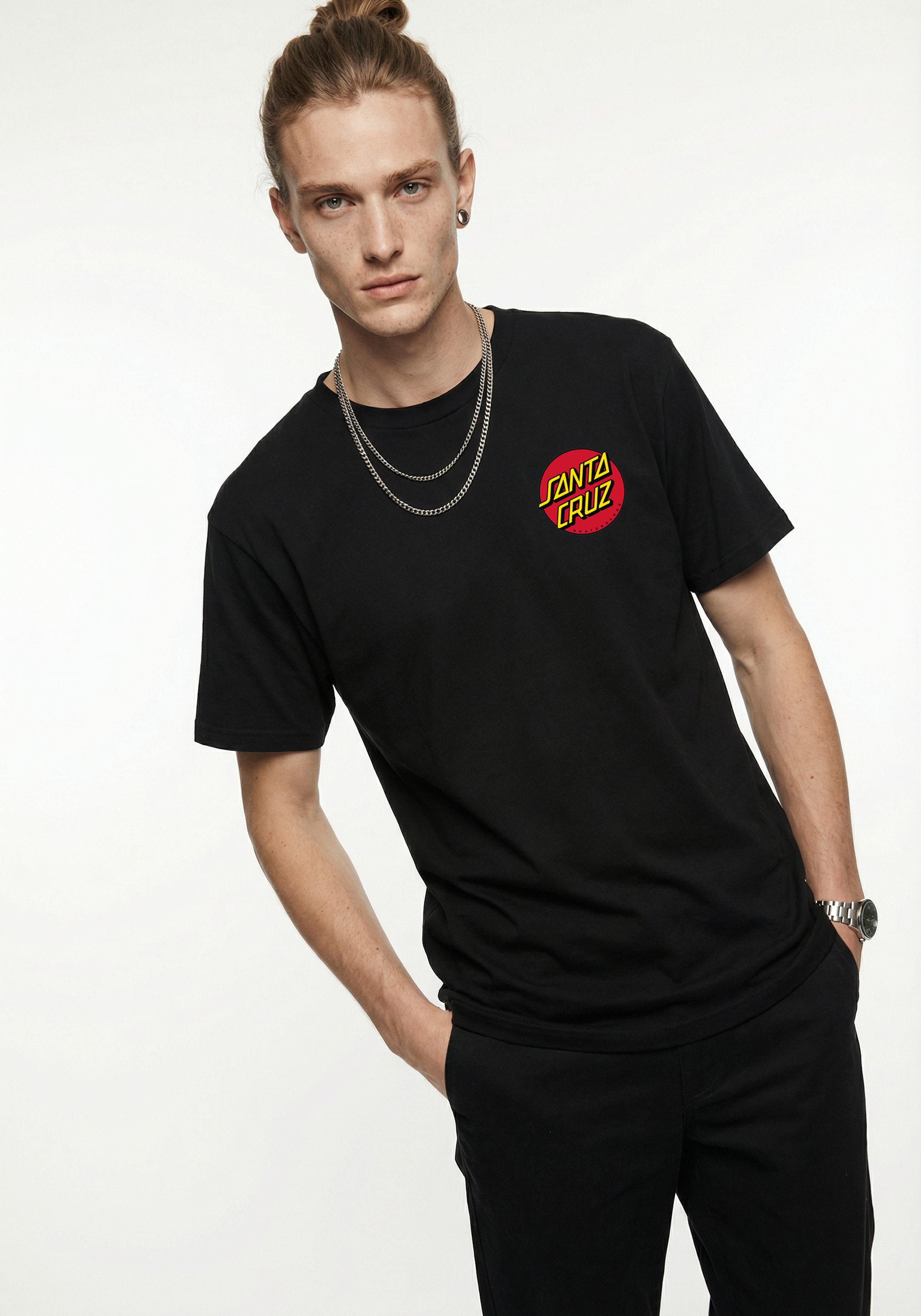 Santa Cruz T-Shirt »CLASSIC DOT CHEST T-SHIRT« für sportliche Aktivitäten, sportlicher Stil, für Sportmode