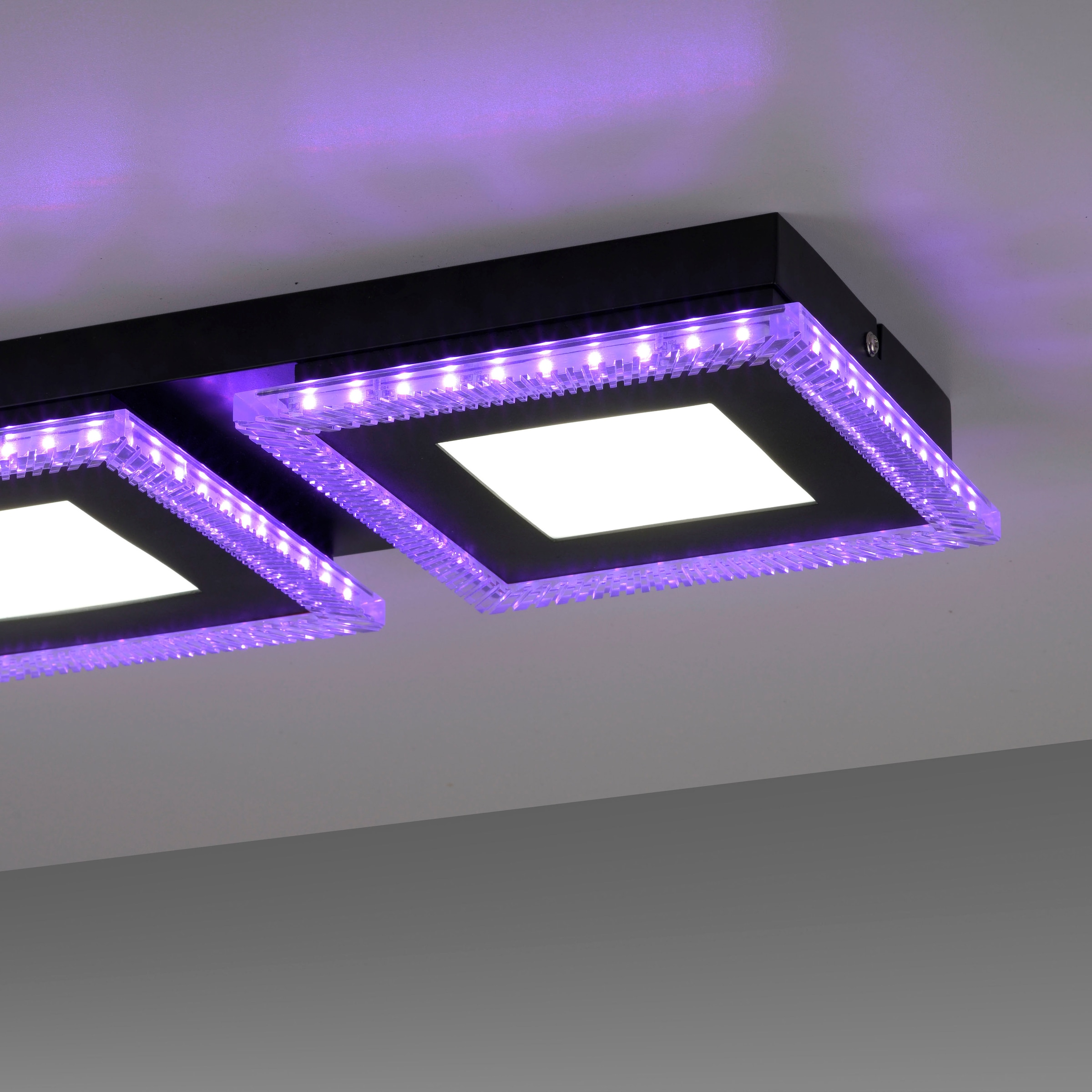 JUST LIGHT LED Deckenleuchte »ACRI«, 2 flammig, Leuchtmittel LED-Board-LED-Board | LED fest integriert-LED fest integriert