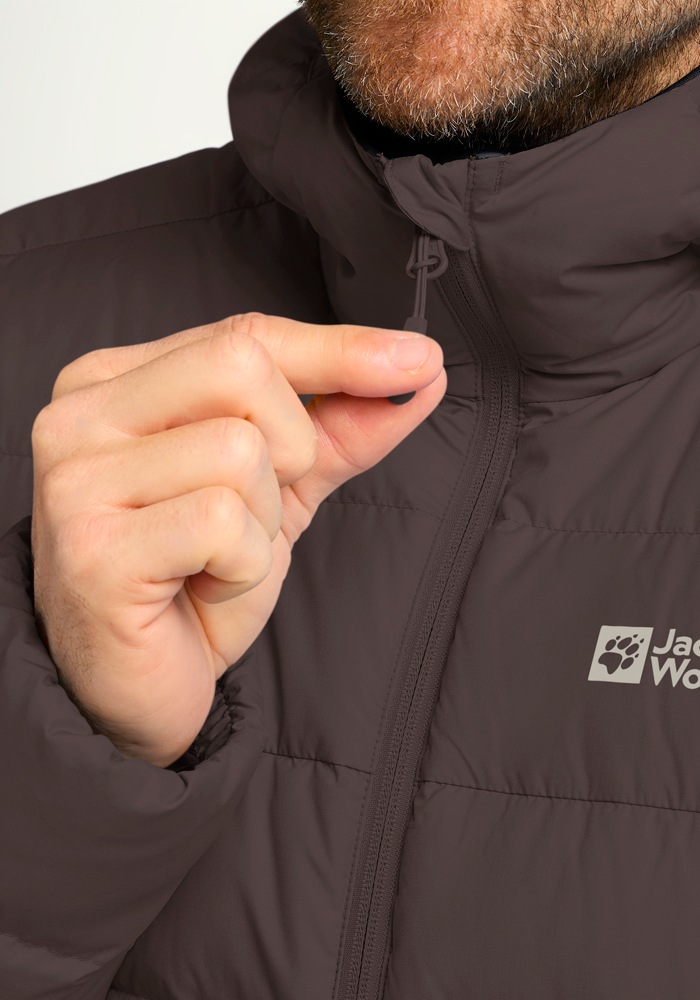 Jack Wolfskin Daunenjacke »ATHER DOWN HOODY M RDS« mit Kapuze
