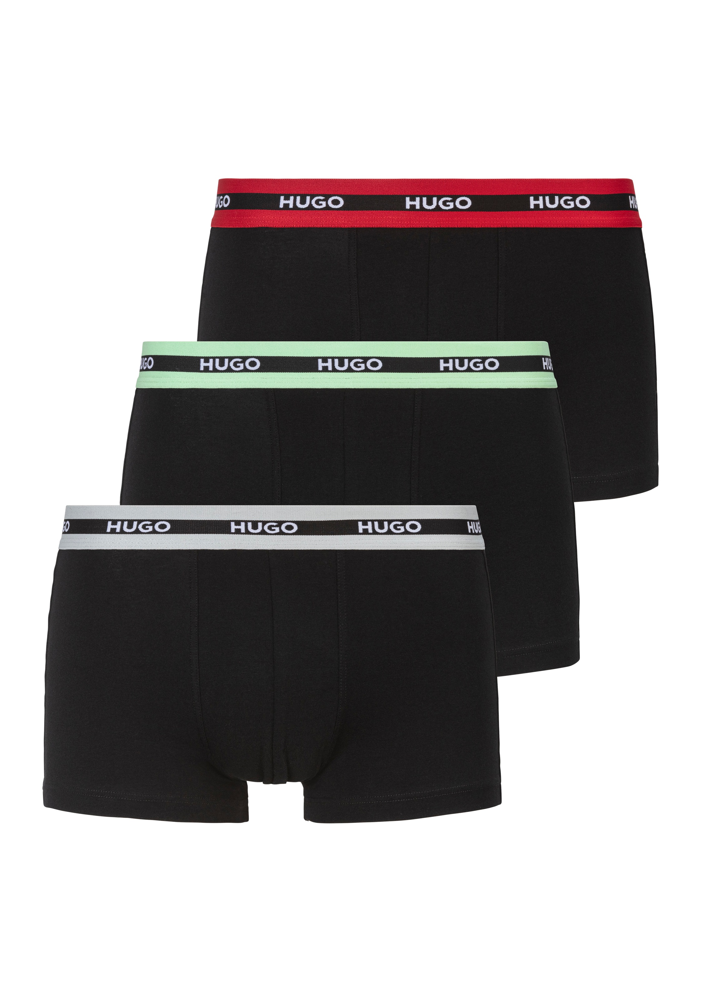 HUGO Underwear Trunk »TRIPLET«, (Packung, 3 St., Im Dreierpack), mit Logoschriftzug
