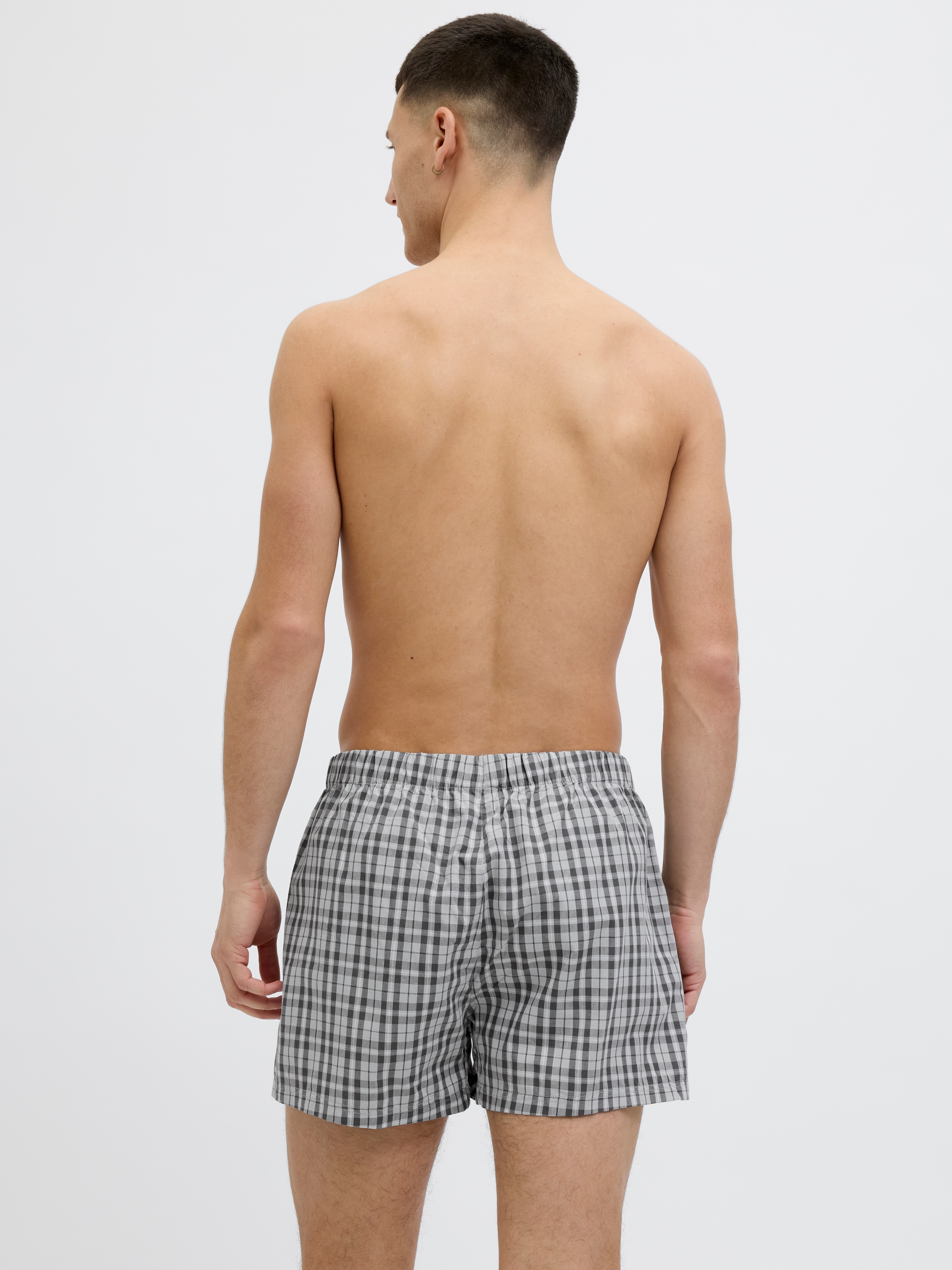Jack & Jones Boxershorts »JACMILANO WOVEN BOXERS 3 PACK NOOS«, (Packung, 3 St.)