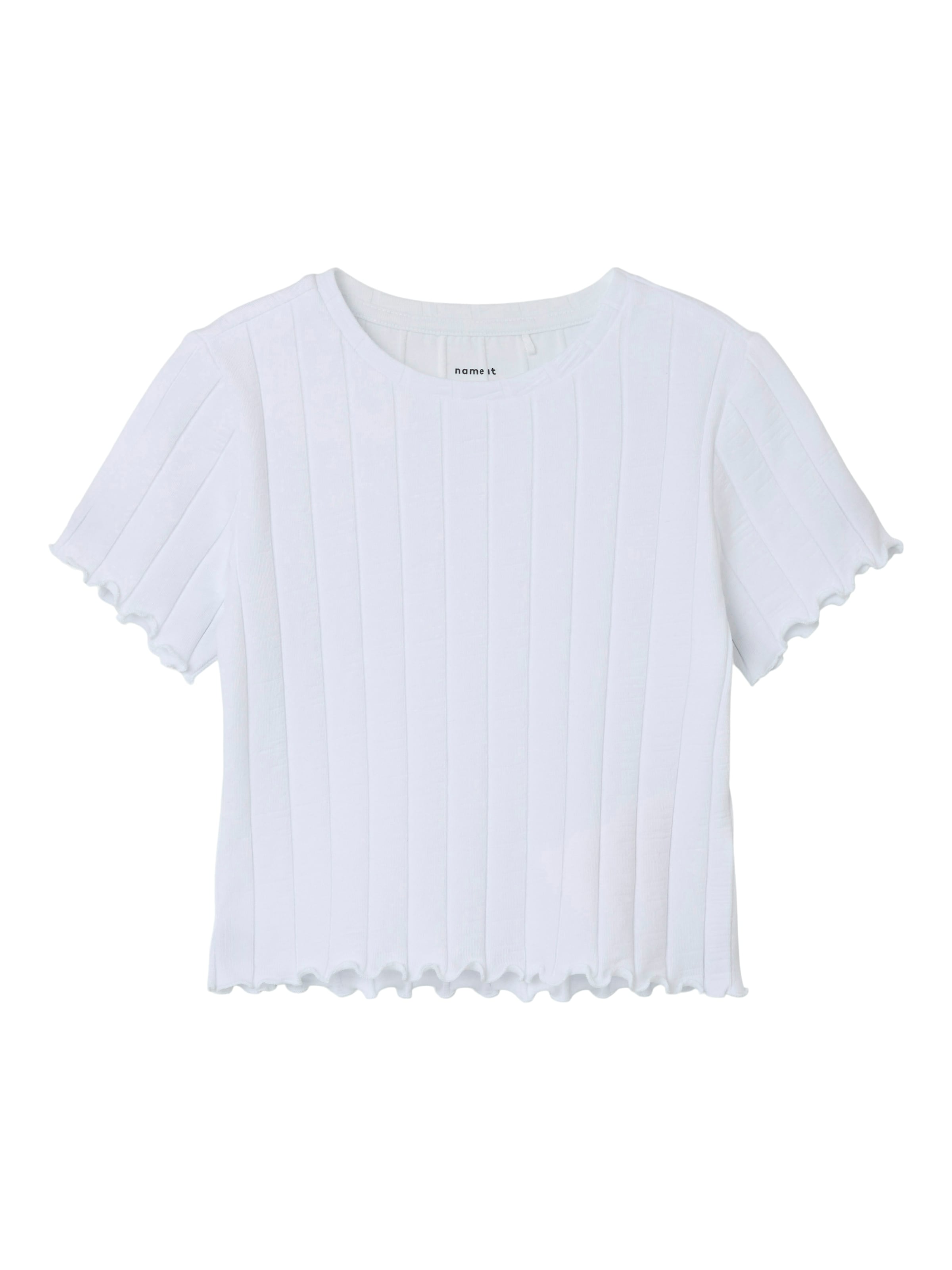 Name It T-Shirt »NKFNORALINA SS CROP TOP NOOS«