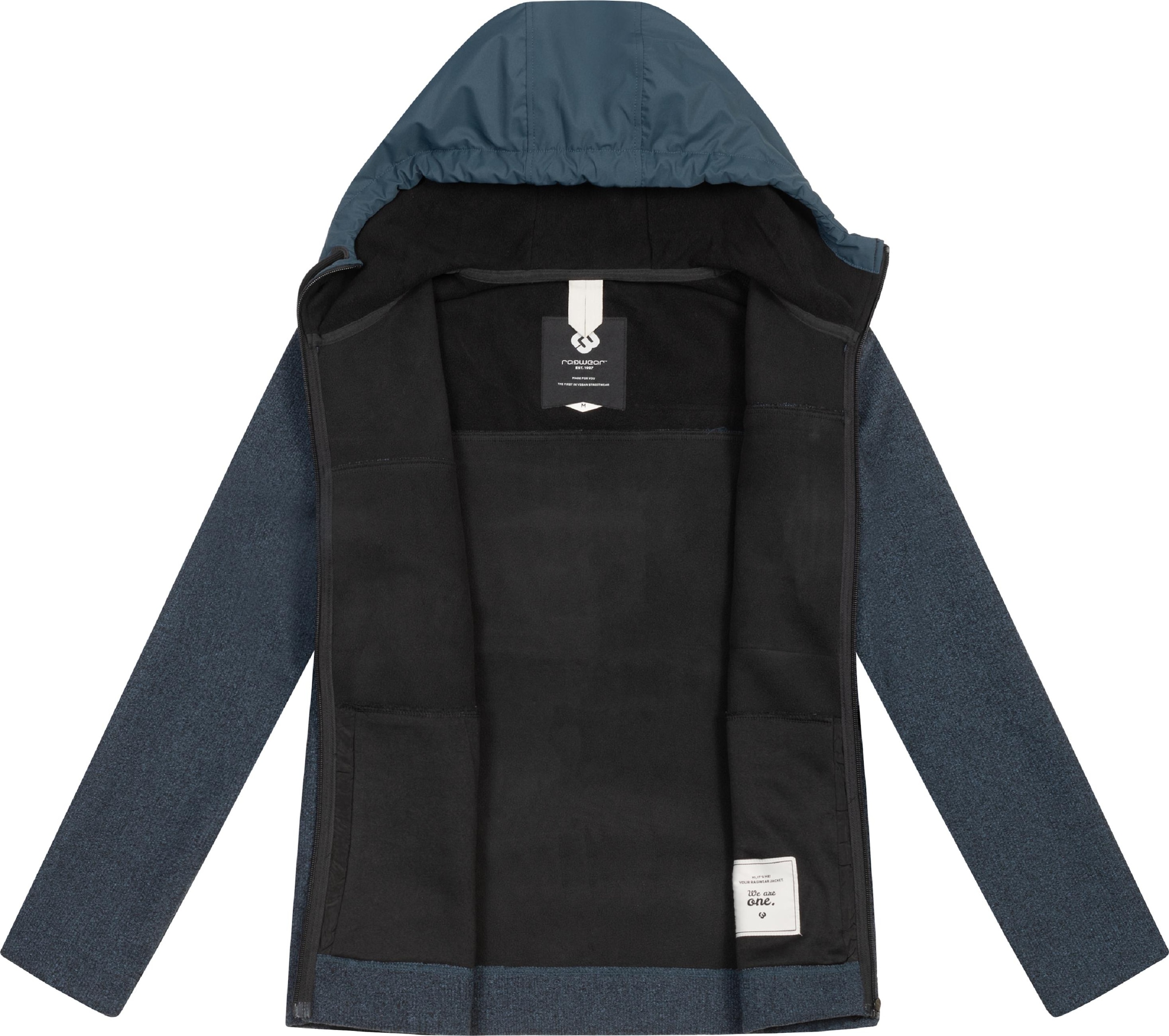 Ragwear Kapuzensweatjacke »Fleecejacke Brodney«