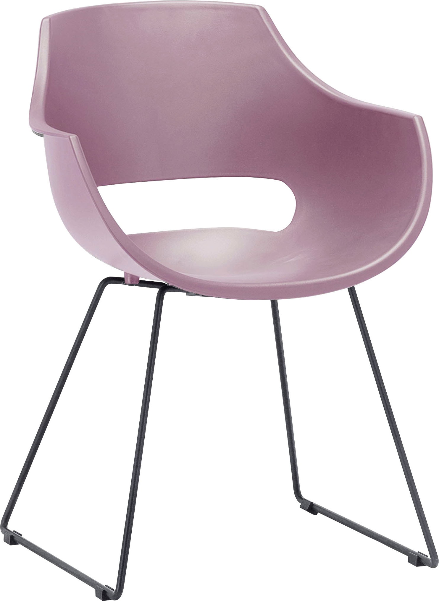 MCA furniture Schalenstuhl »Rockville« (Set) 4 Stk. 4er-Set, Kufe, Kunststoff, Belastbarkeit 120 kg, Sitzhöhe ca. 46 cm