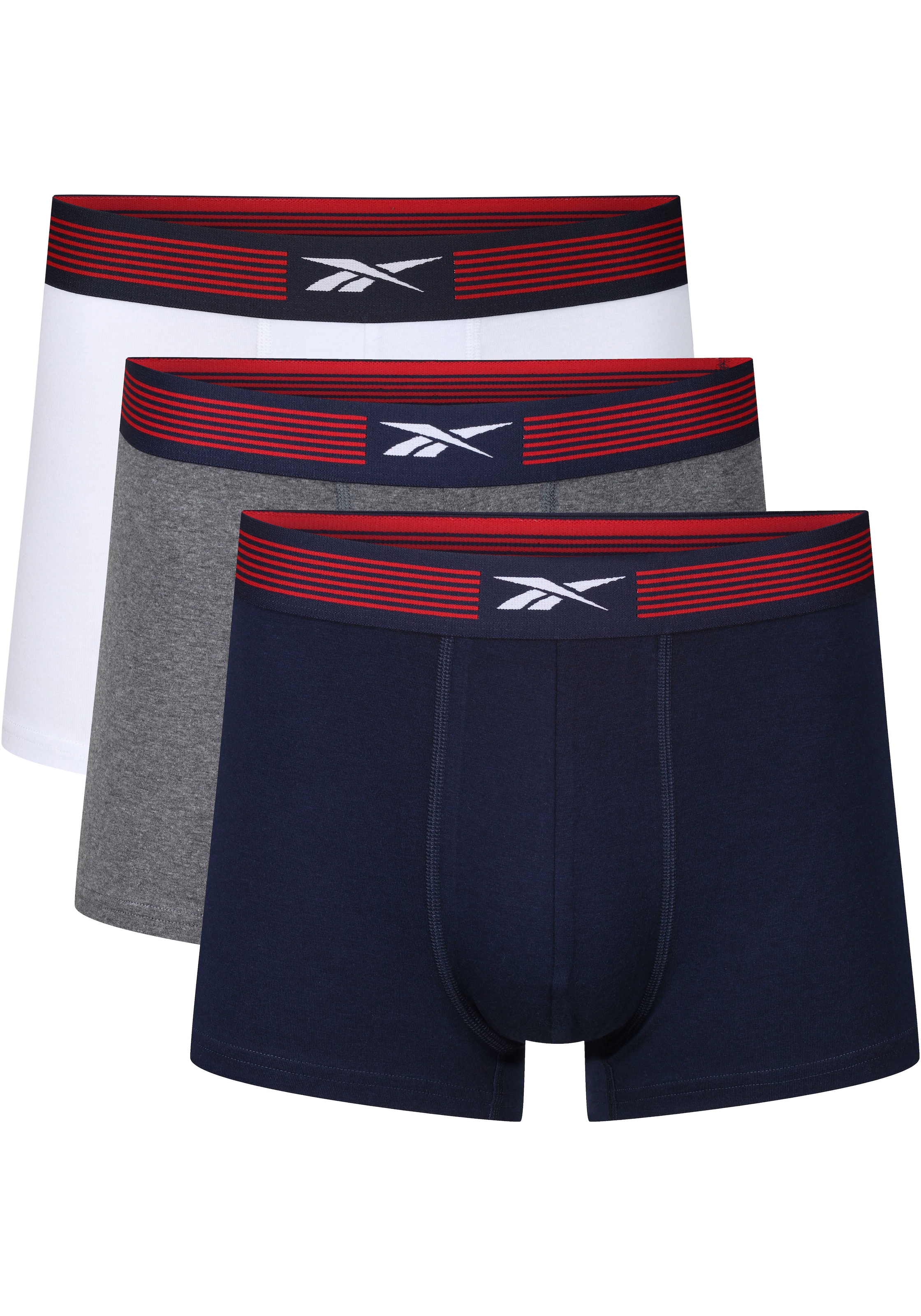 Boxer »Mens RBK Sports Trunks ABEL«, (3er Pack)