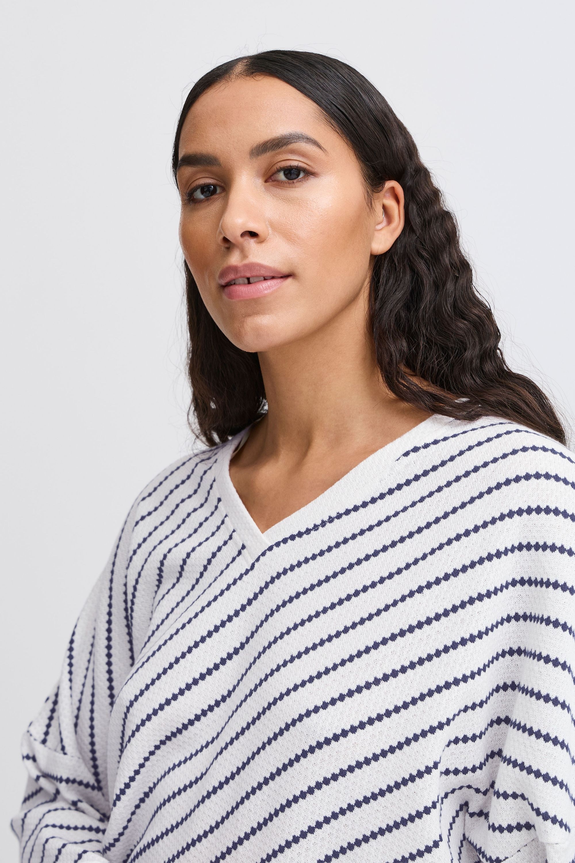 b.young Strickfleece-Pullover »Strickpullover BYRUNI SWEAT 3 -«
