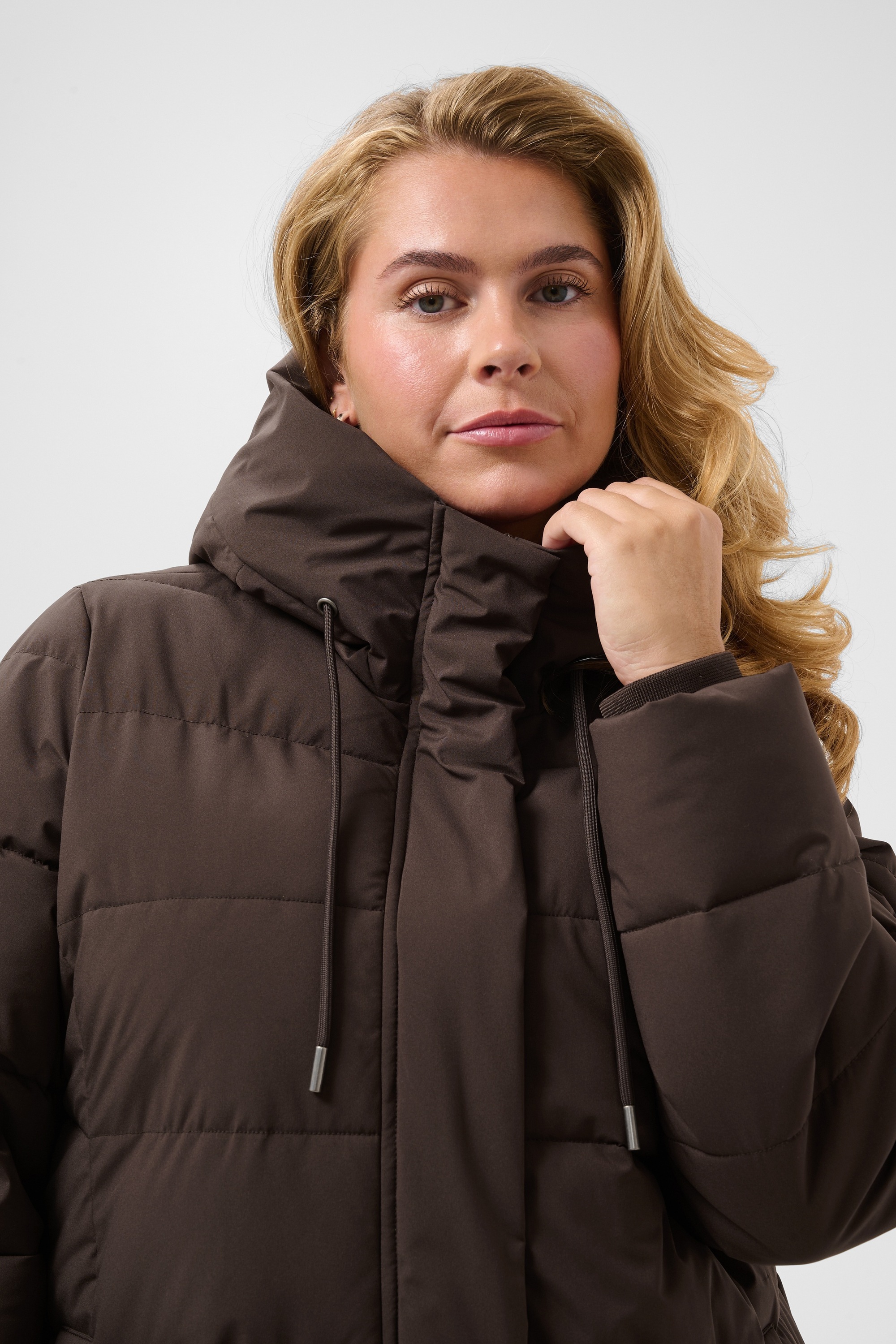 KAFFE Curve Wintermantel »KAFFE Curve Jacke KCserina«
