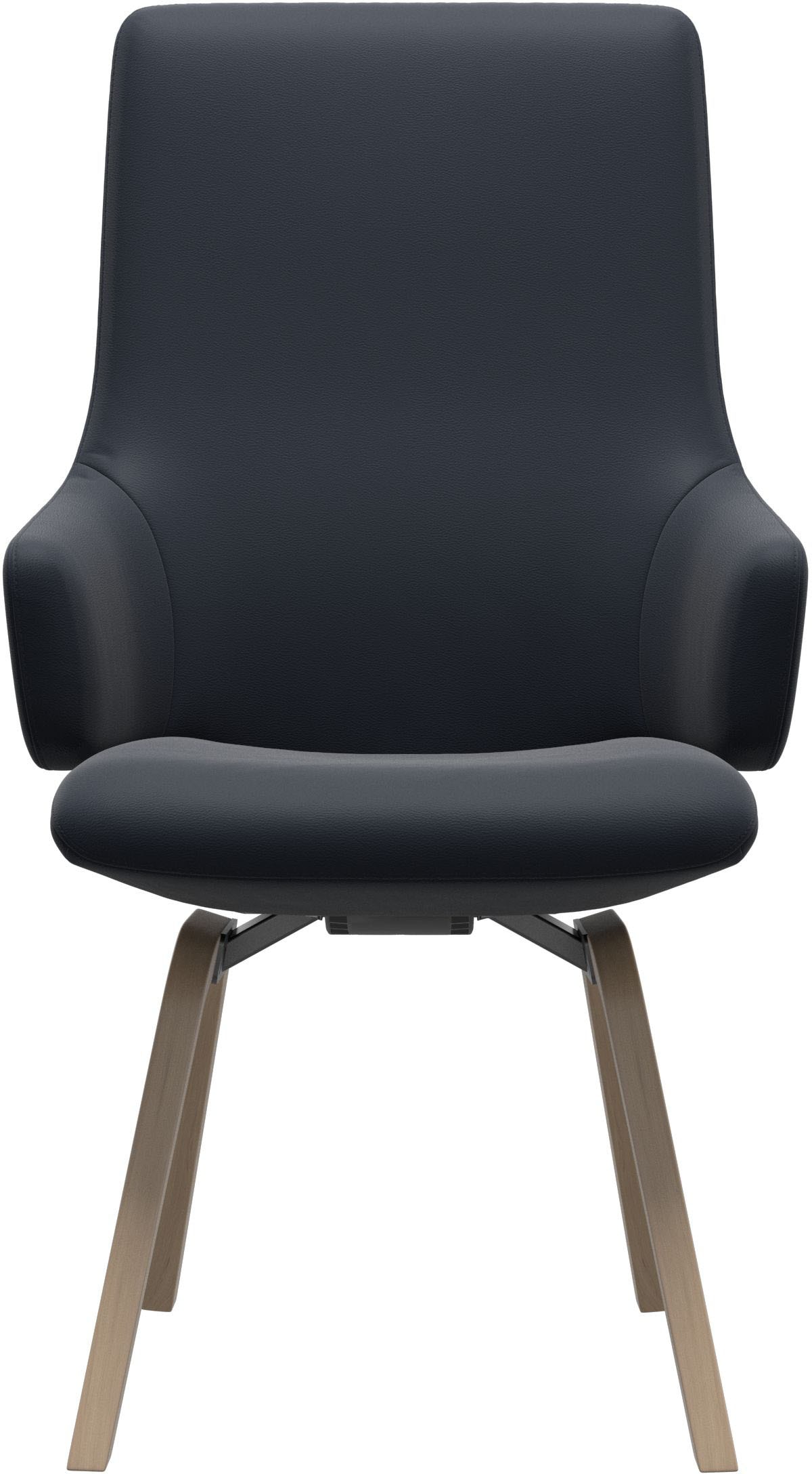 Stressless® Polsterstuhl »Laurel«, Leder PALOMA, High Back mit Armlehne, Größe L, mit schräggestellten Beinen in Eiche