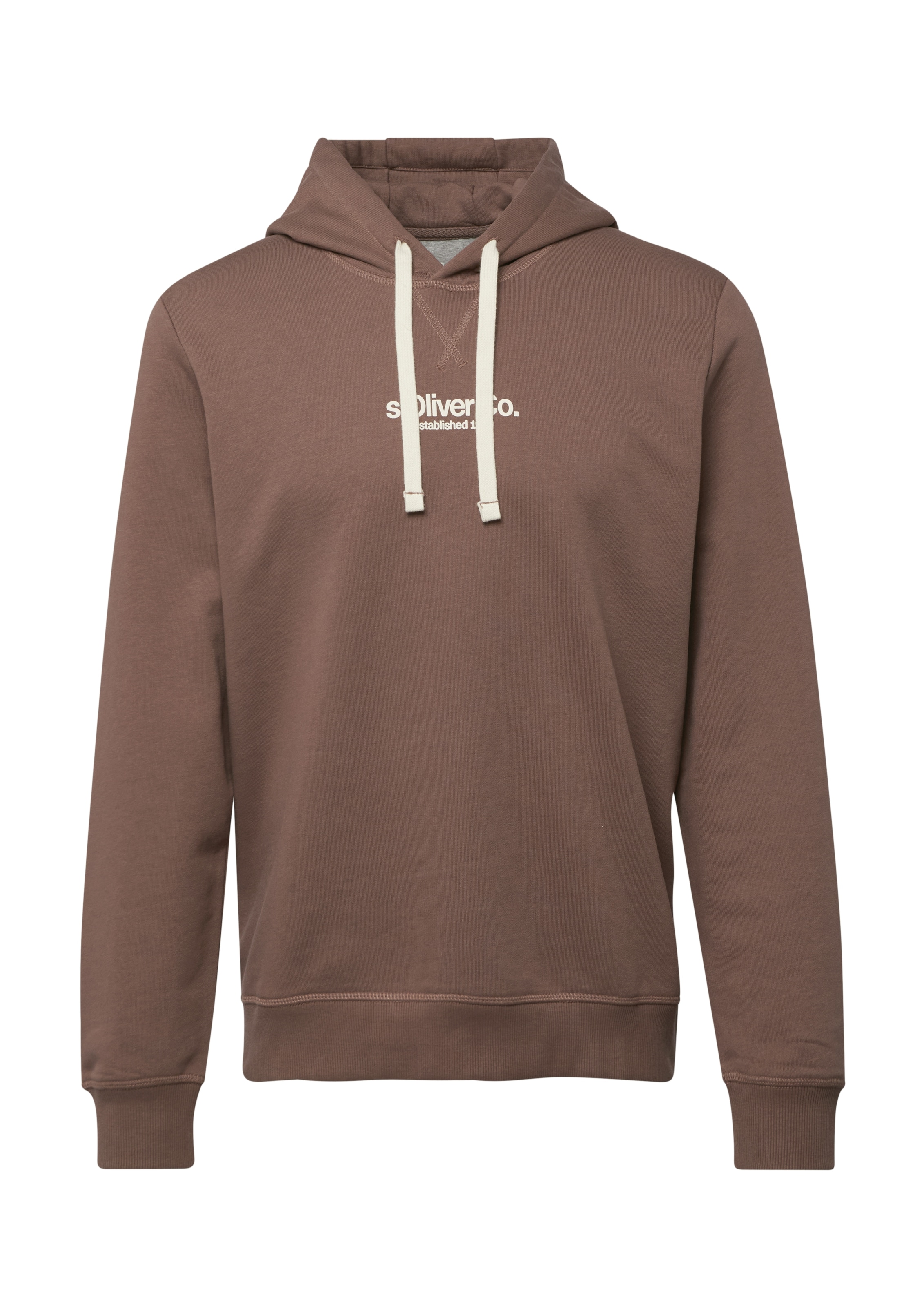 s.Oliver Hoodie , mit Logo Schriftzug
