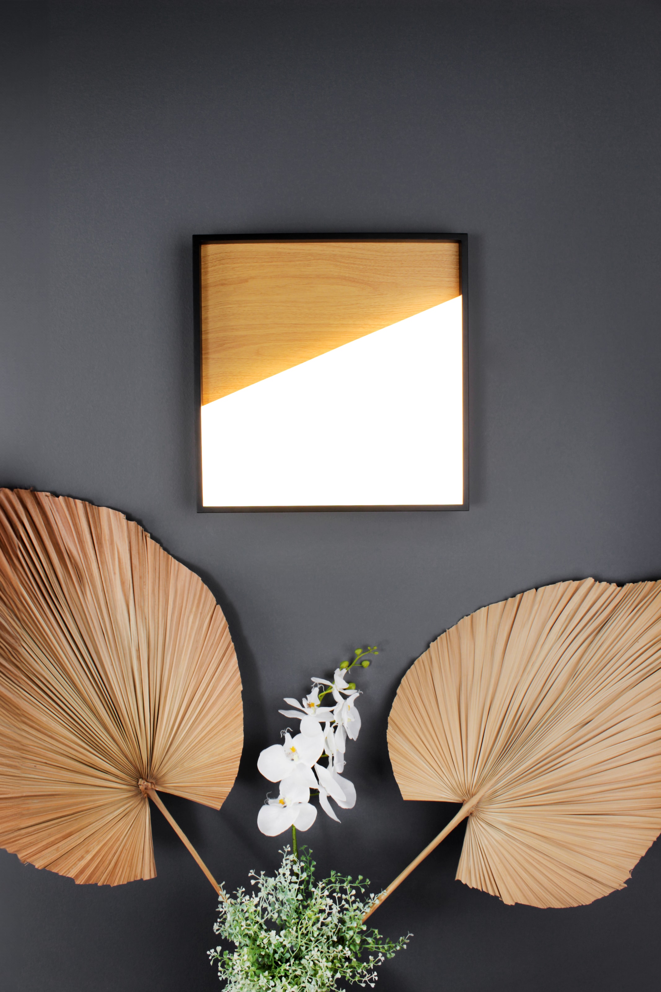 ECO-LIGHT LED Wandleuchte »Vista«, LED fest integriert, Gr. ca. 40 x 40 cm
