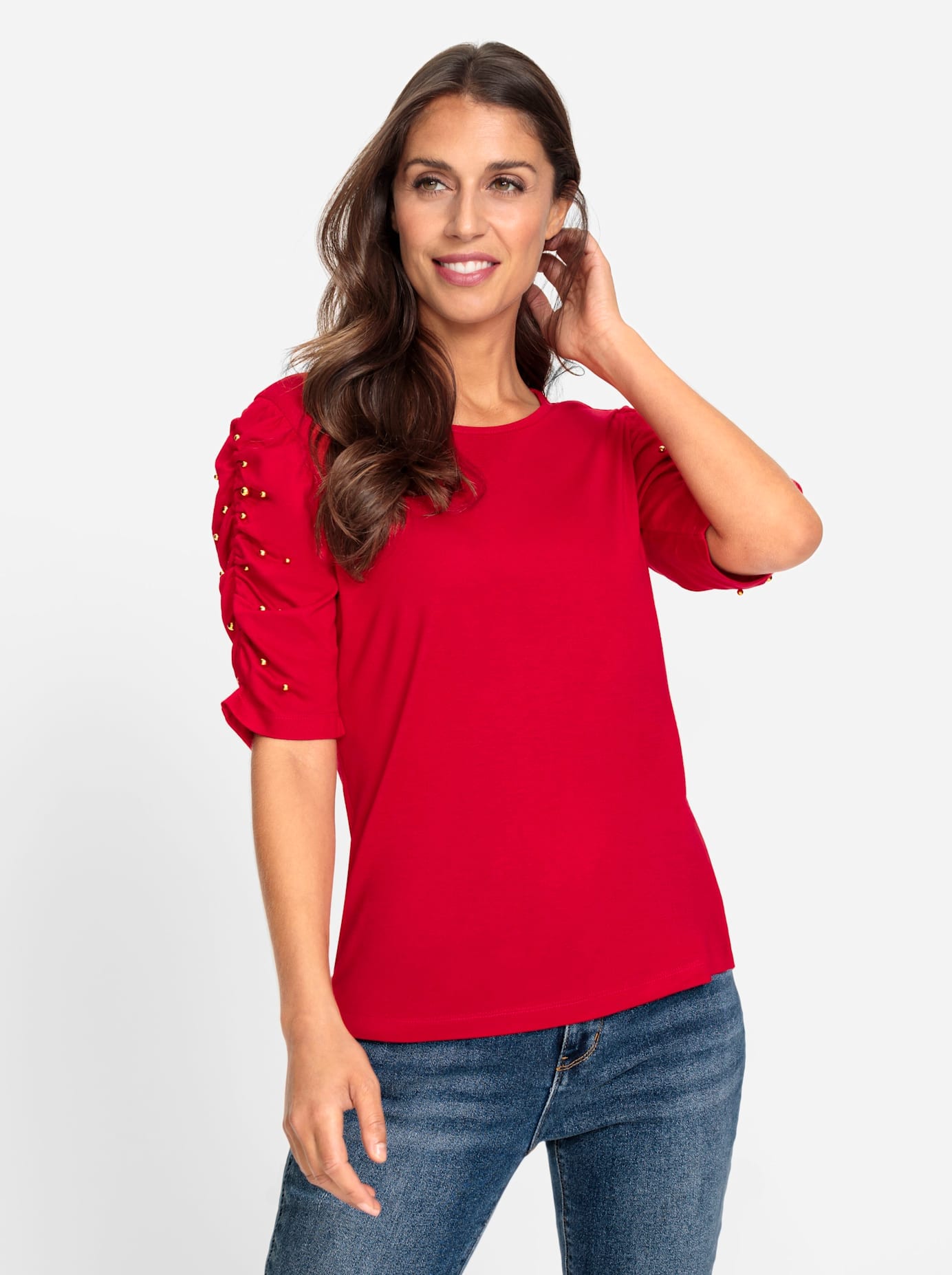 heine Kurzarmshirt »Shirt«, (1 tlg.)