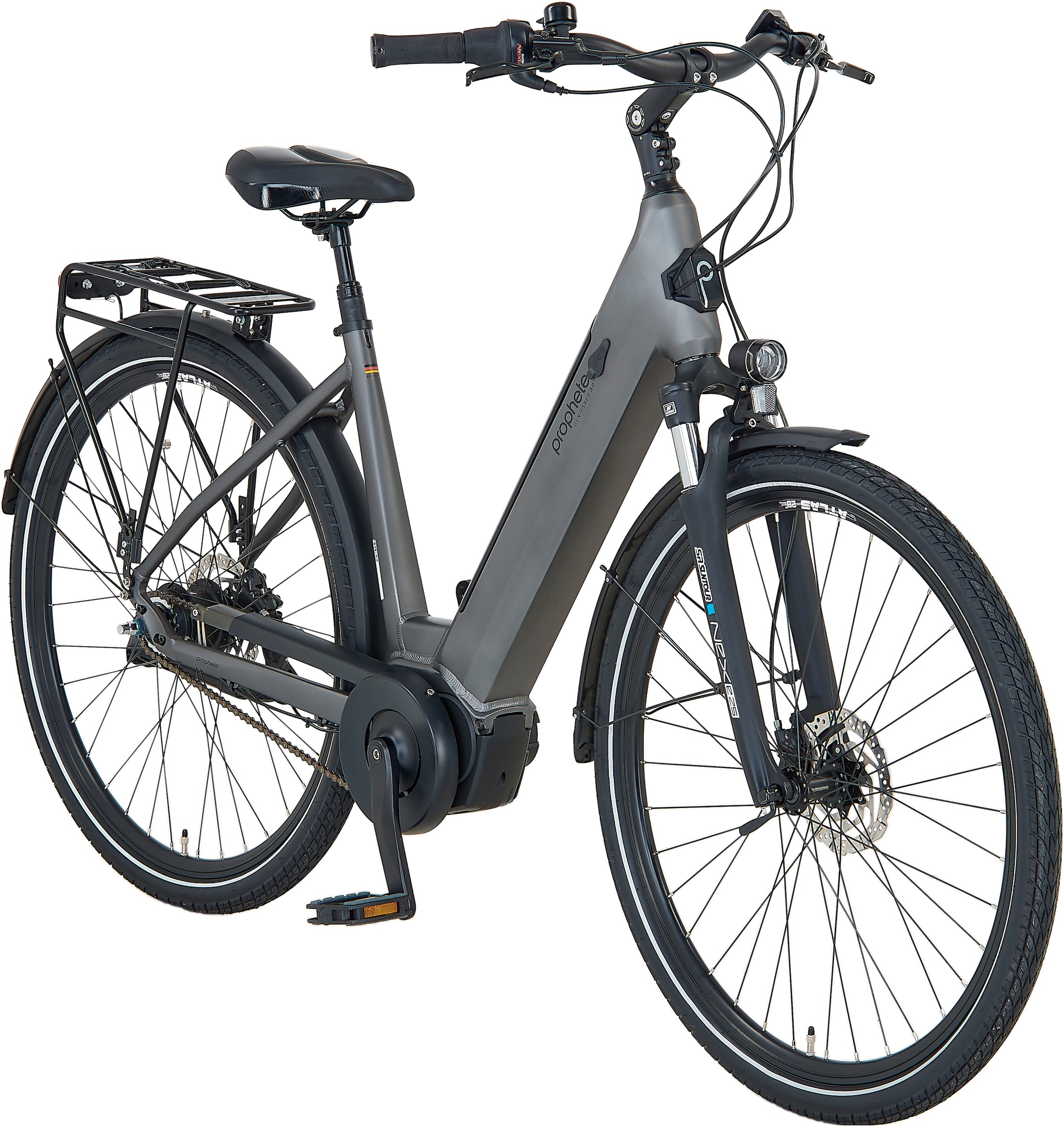 Prophete E-Bike »Prophete Geniesser 3.0«, 7 Gang, Shimano, Nexus, Mittelmotor 250 W, Pedelec