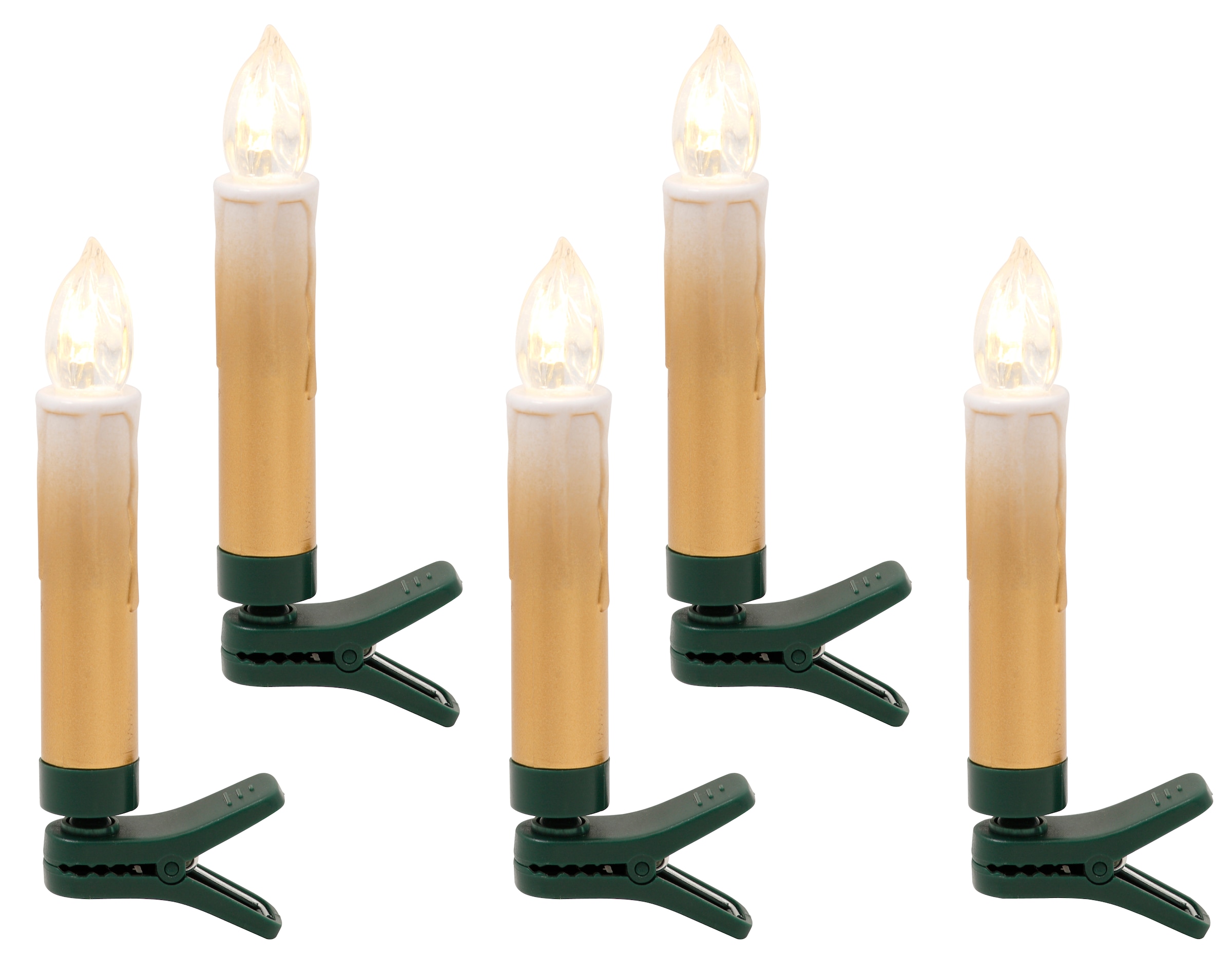 Leonique LED-Christbaumkerzen kaufen St.-flammig, ca. cm«, Christbaumschmuck »Ahmady, Weihnachtsdeko, Kerzen 25 bei mit kabellos 10,2 Höhe OTTO 25 Farbverlauf