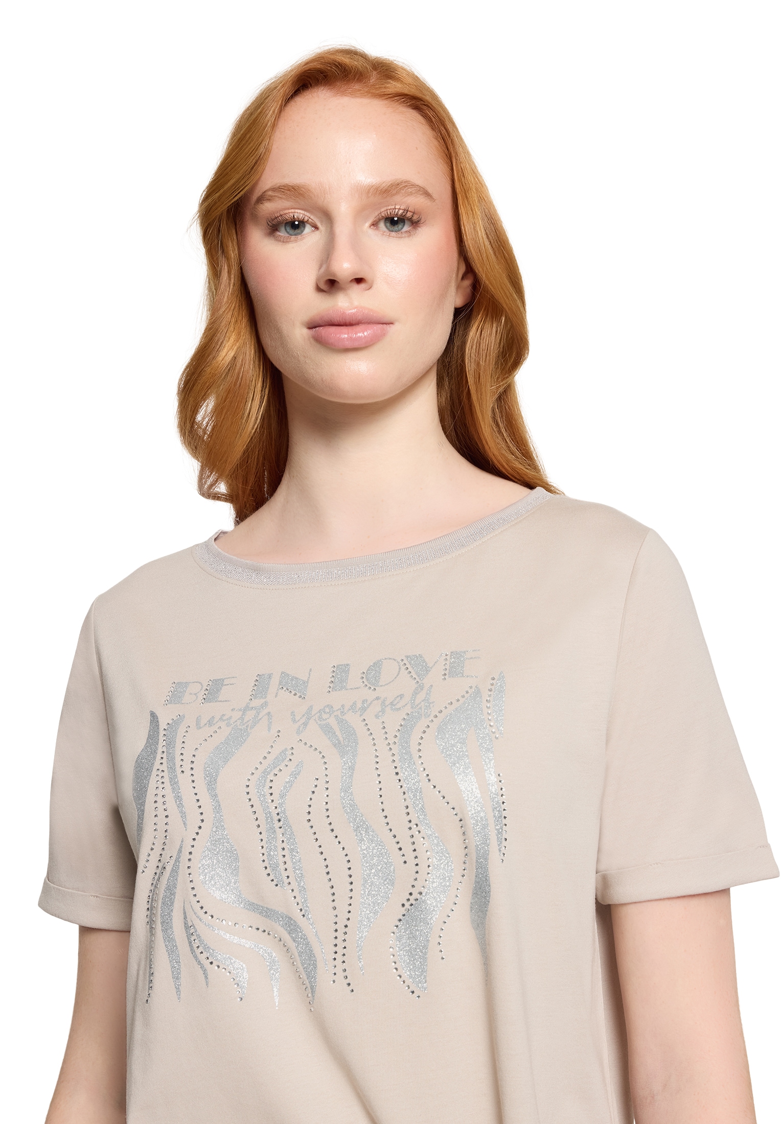 Betty Barclay Rundhalsshirt »Casual-Shirt mit Schleifenknoten«