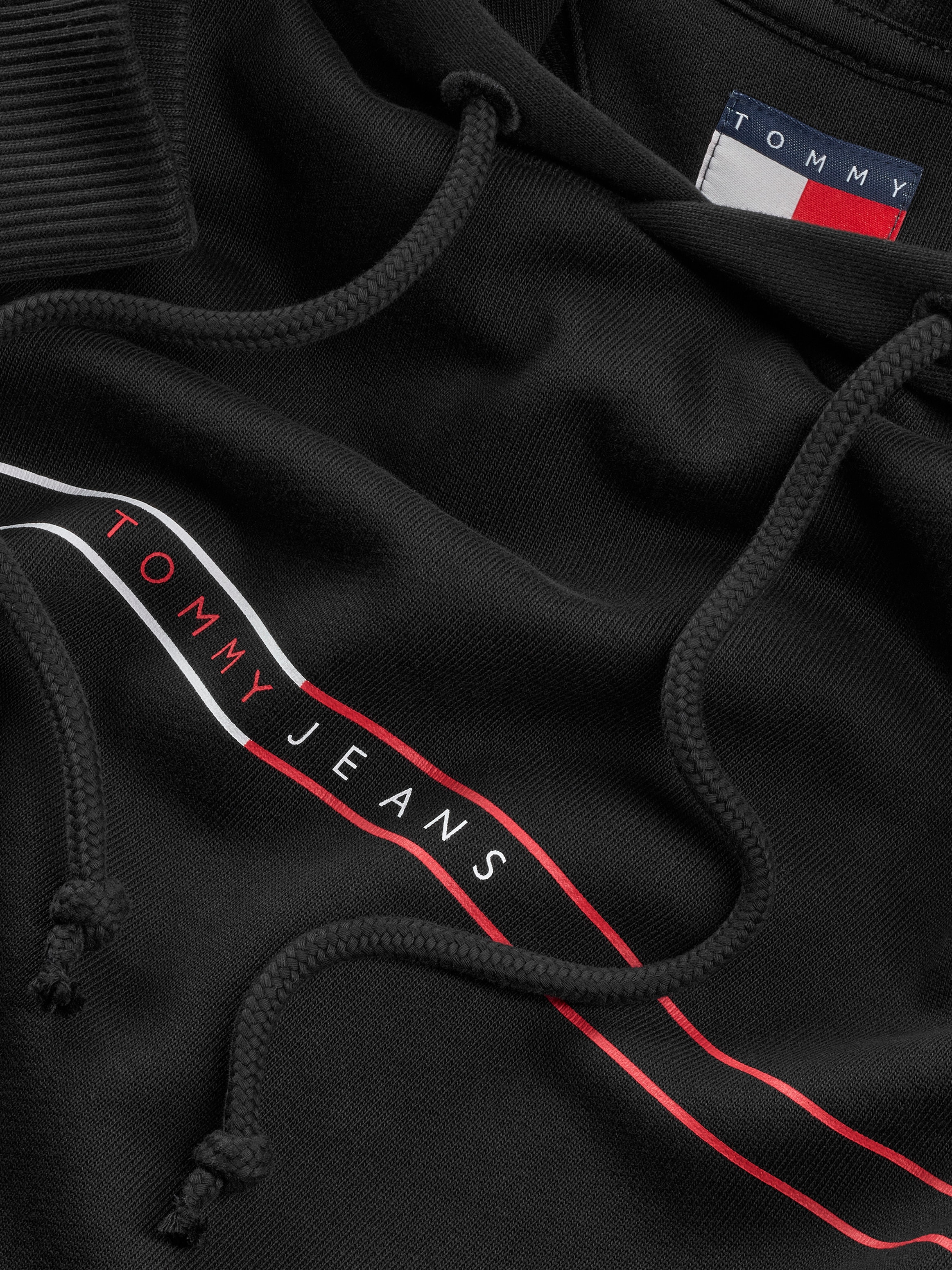 Tommy Jeans Kapuzensweatshirt »TJM REG ENTRY GRAPHIC HOODIE EXT«, mit mehrfarbigen Print