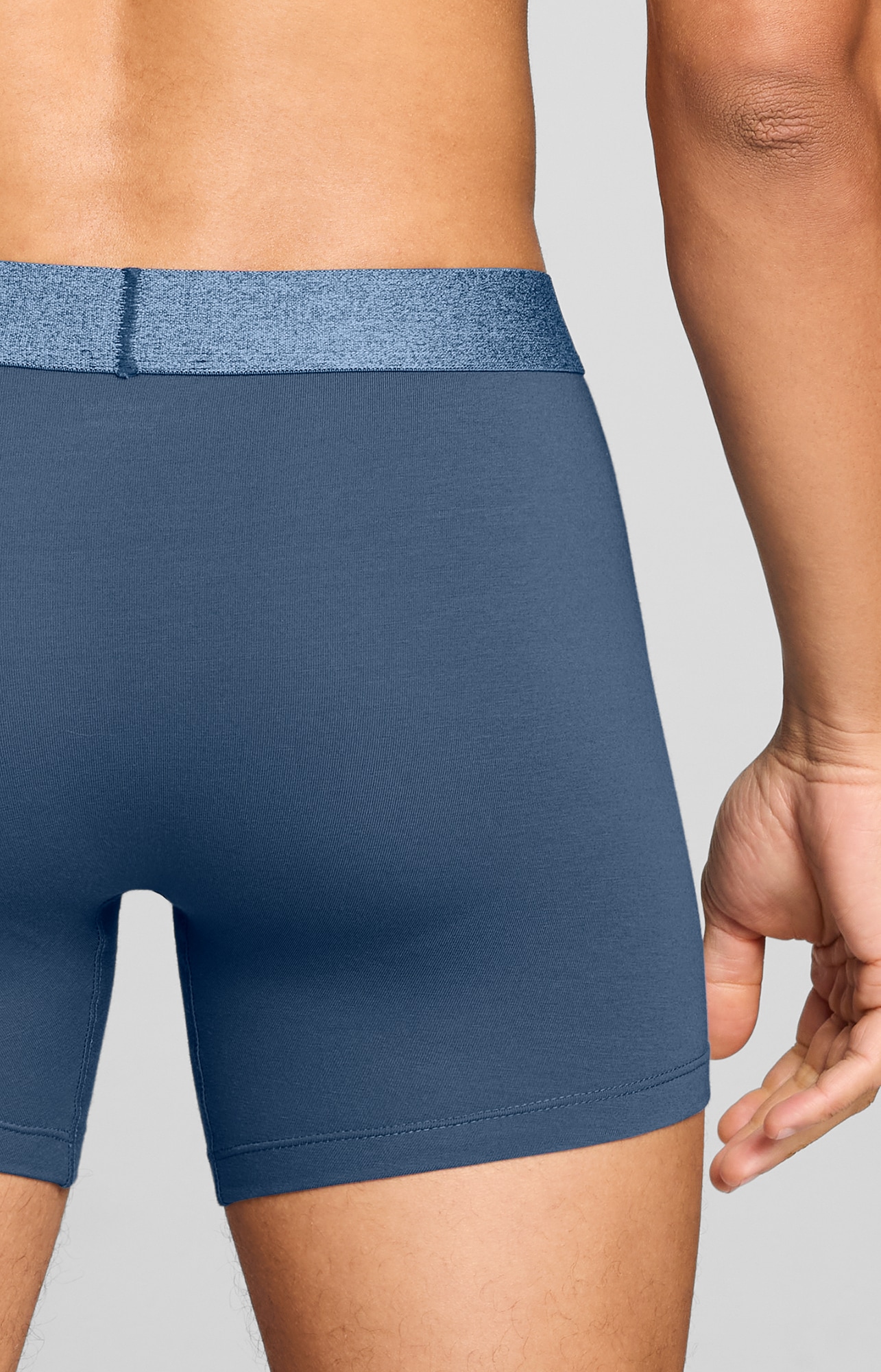 Levi's® Boxer »LEVIS MEN MEL WB BOXER BRIEF« 3er Pack,  ohne Eingriff, tonaler Logobund, elastisch, Cotton-Mix