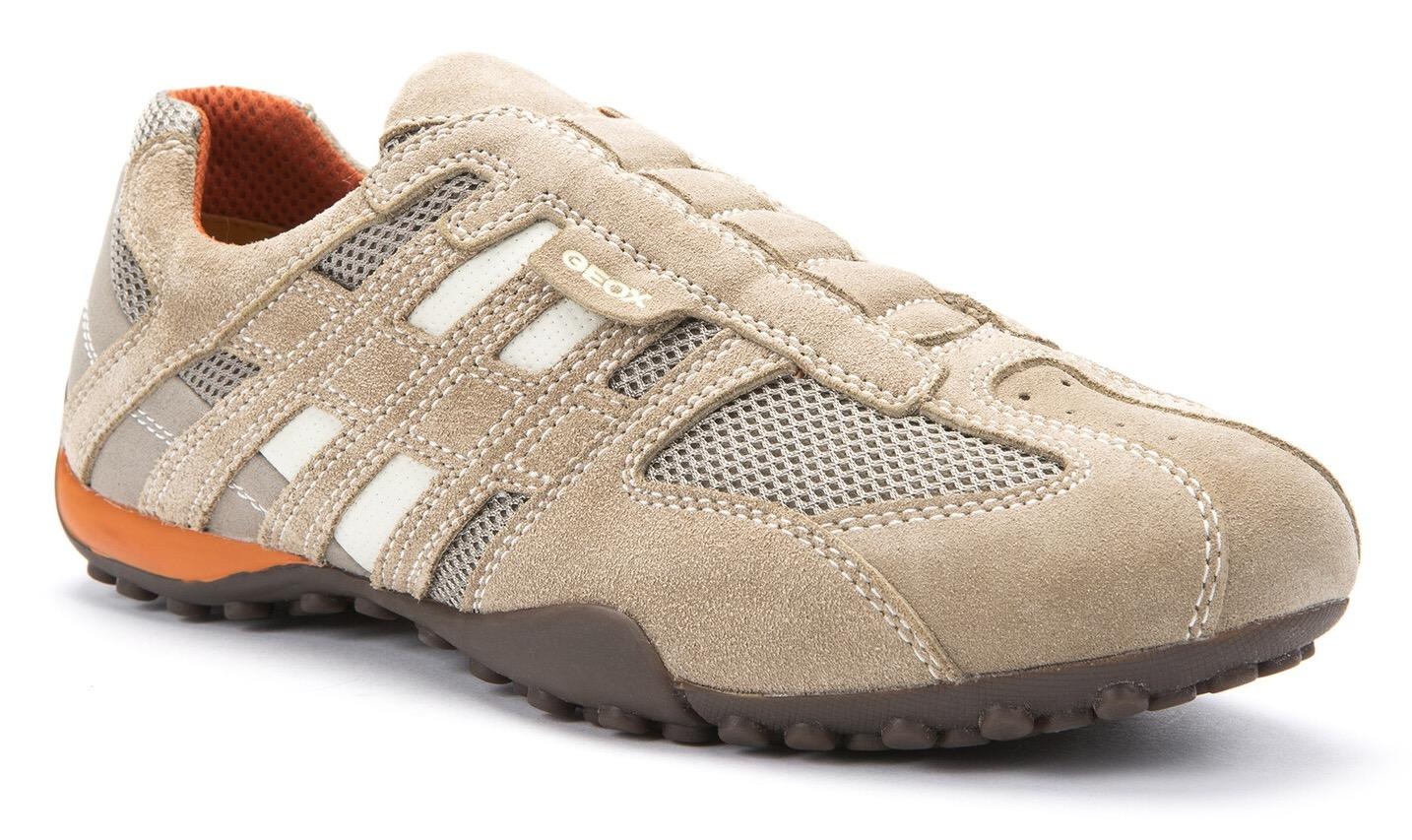 Geox Slip-On Sneaker »Snake«, mit modischen Ziernähten und mit Geox Spezial Membrane