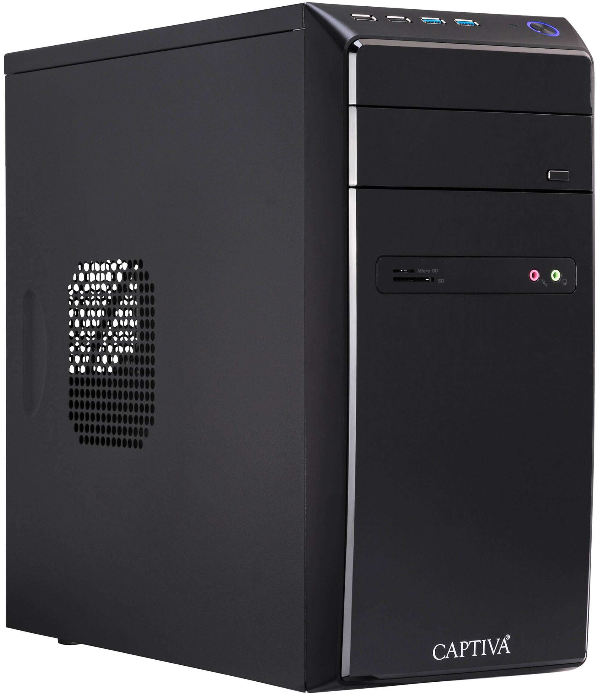 CAPTIVA Business-PC-Komplettsystem »Power Starter R98-518 TFT Bundle« 60,5 ″ AMD Ryzen 5 AMD 8 GB RAM 500 GB SSD
