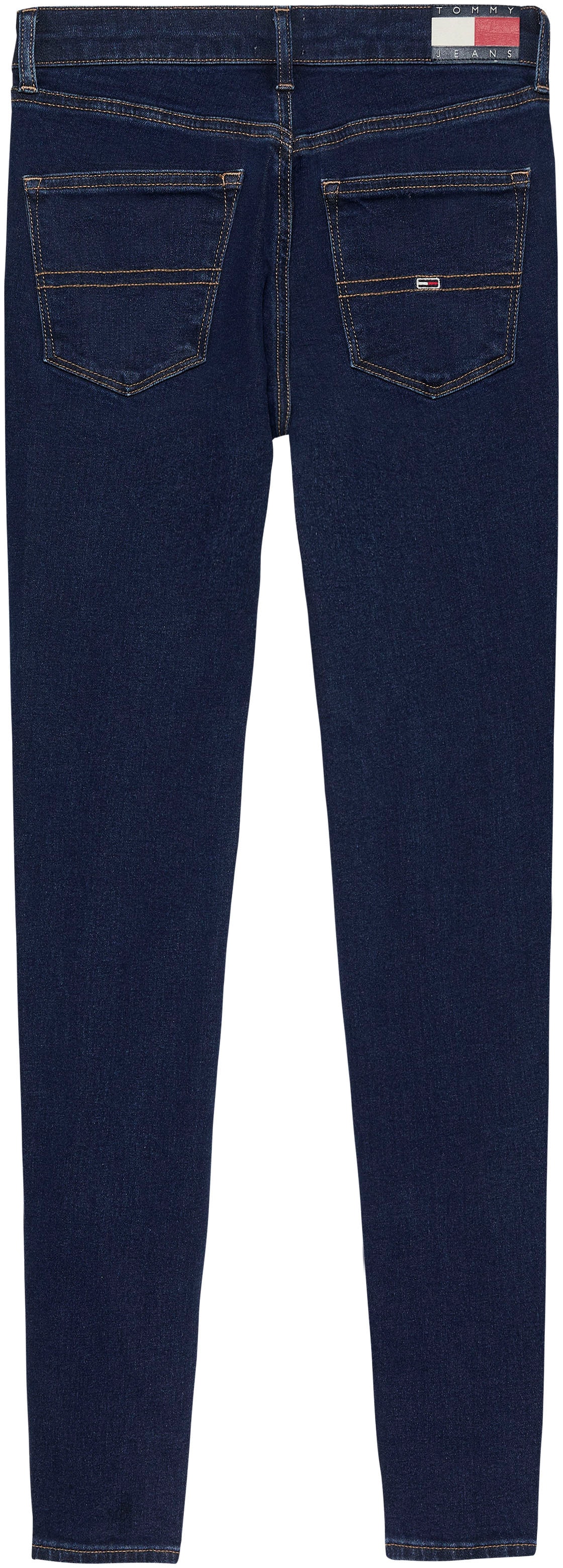 Tommy Jeans Skinny-fit-Jeans »Nora Mid Rise Skinny Fit«, mit Logobadge und Logostickerei