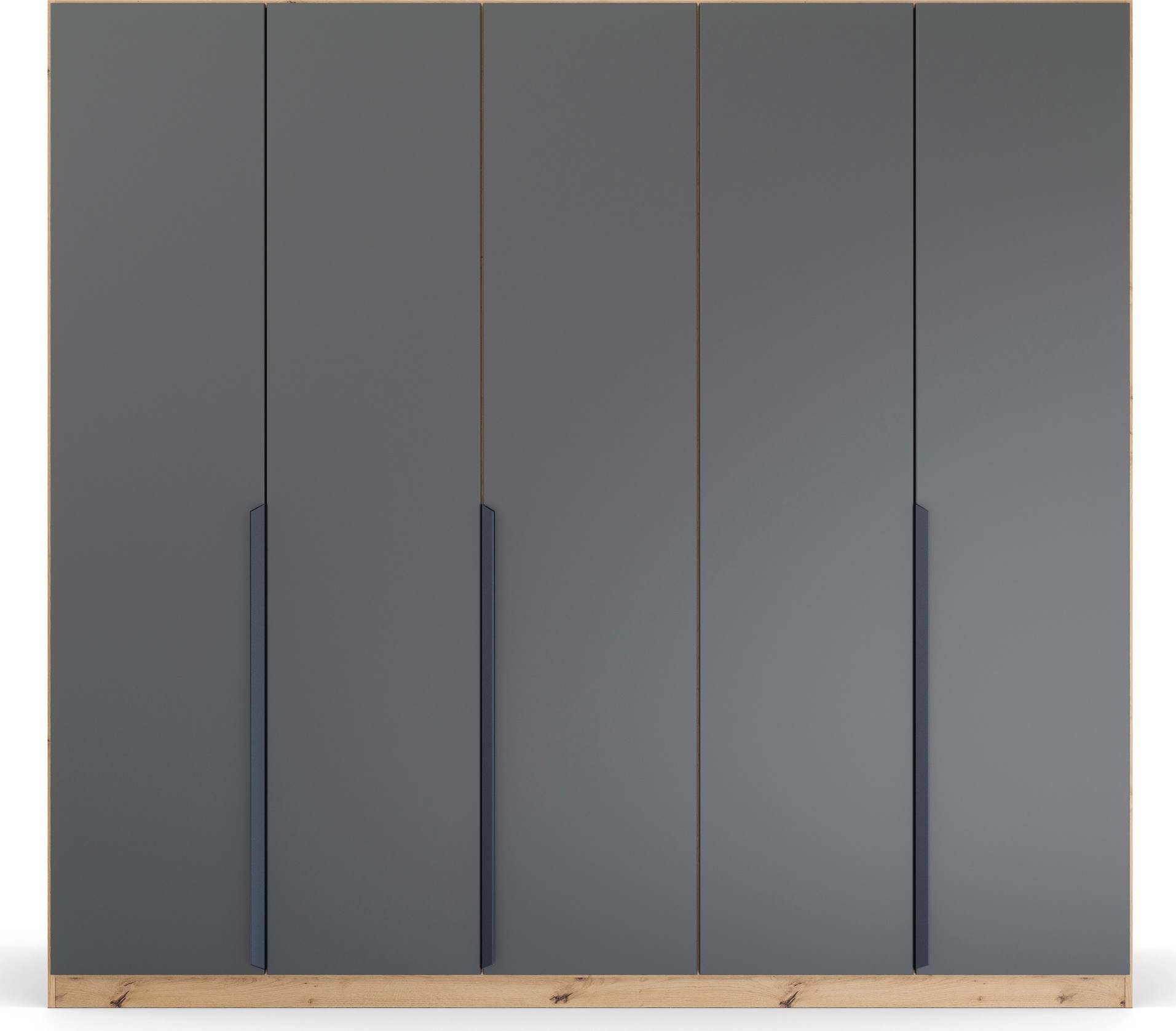 rauch Drehtürenschrank »Dark&Wood by Quadra Spin«, im Industrial Style mit Metallgriffstangen
