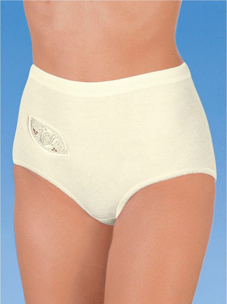 Nina Von C. Damen Taillenslip 4 Stk. tlg. in schwarz, Größe 38