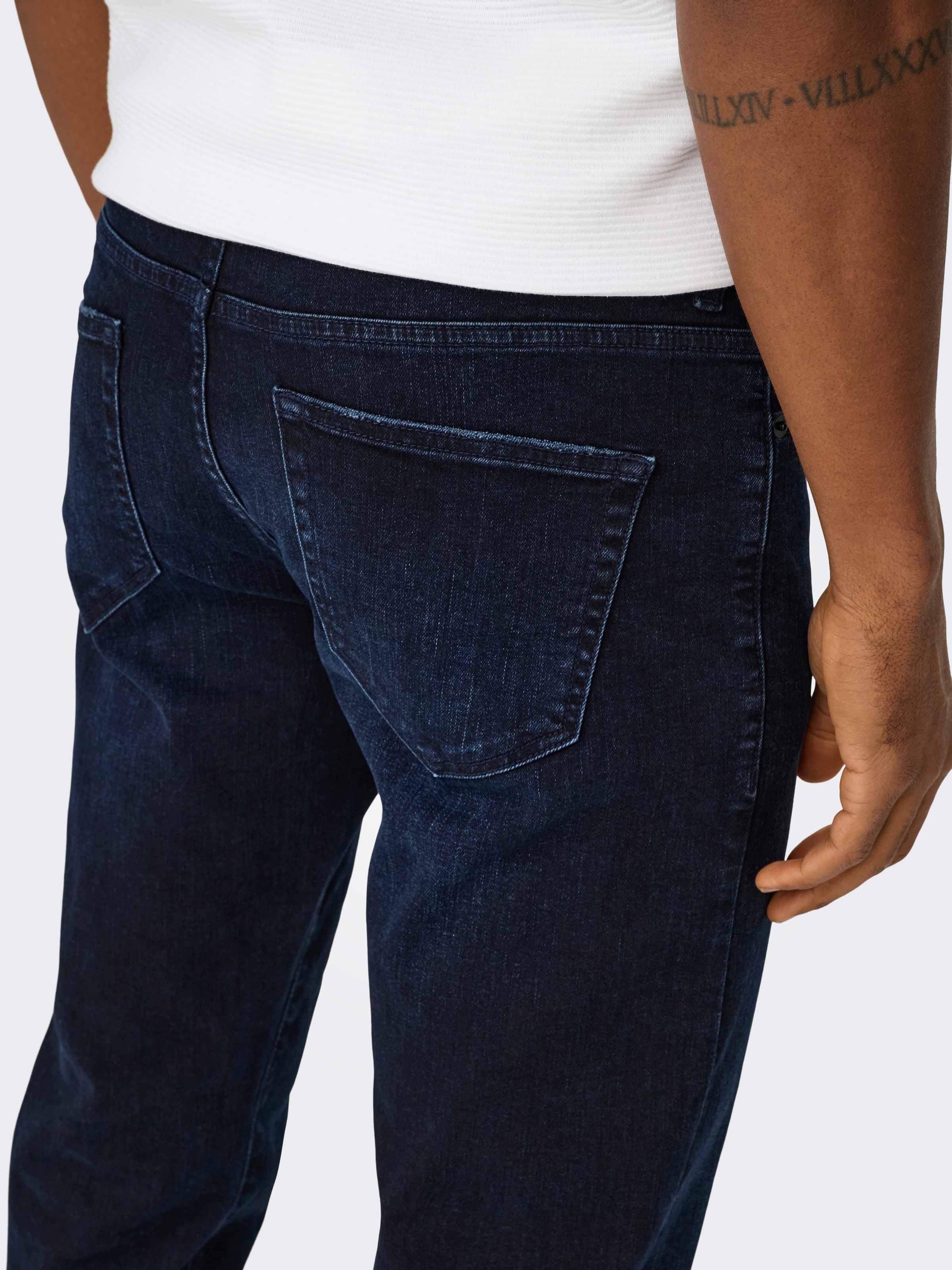 ONLY & SONS Regular-fit-Jeans »ONSWEFT REG. BLUE BLK 2652 MAT DNM NOOS« Baumwollmischung, regular fit