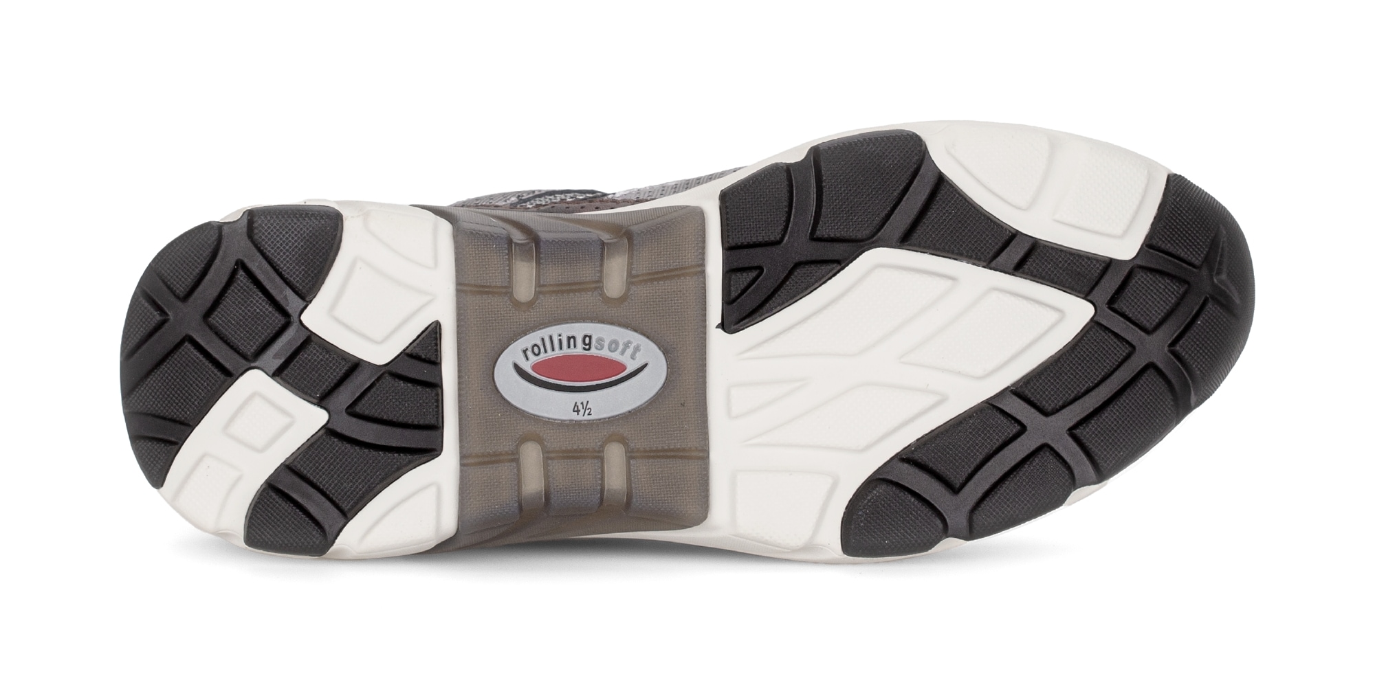 rollingsoft Keilsneaker  , Freizeitschuh, Halbschuh, Schnürschuh mit herausnehmbarem Fußbett