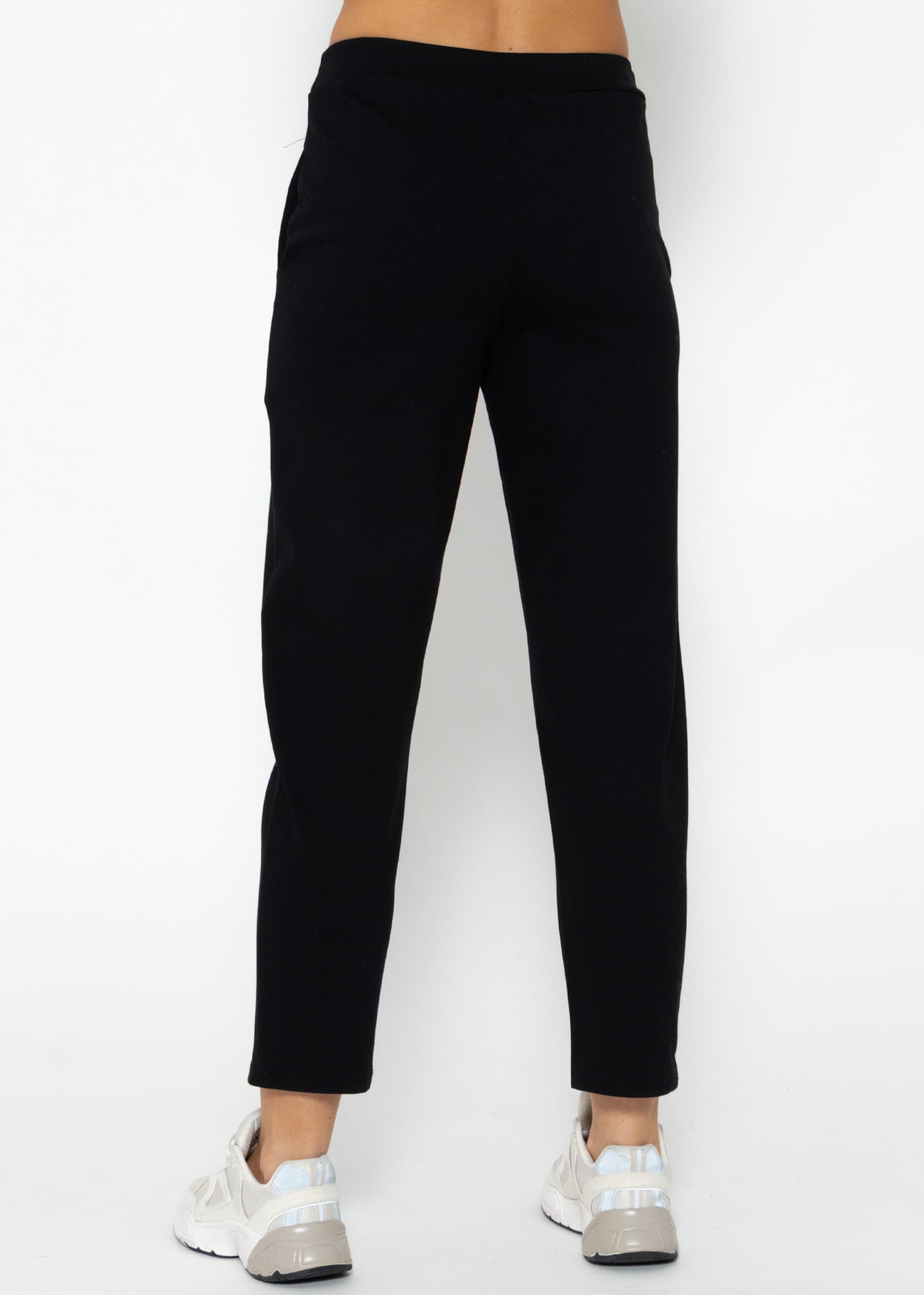 SASSYCLASSY Chinohose »Jersey Chinos«  Stretch Chino Hose Damen