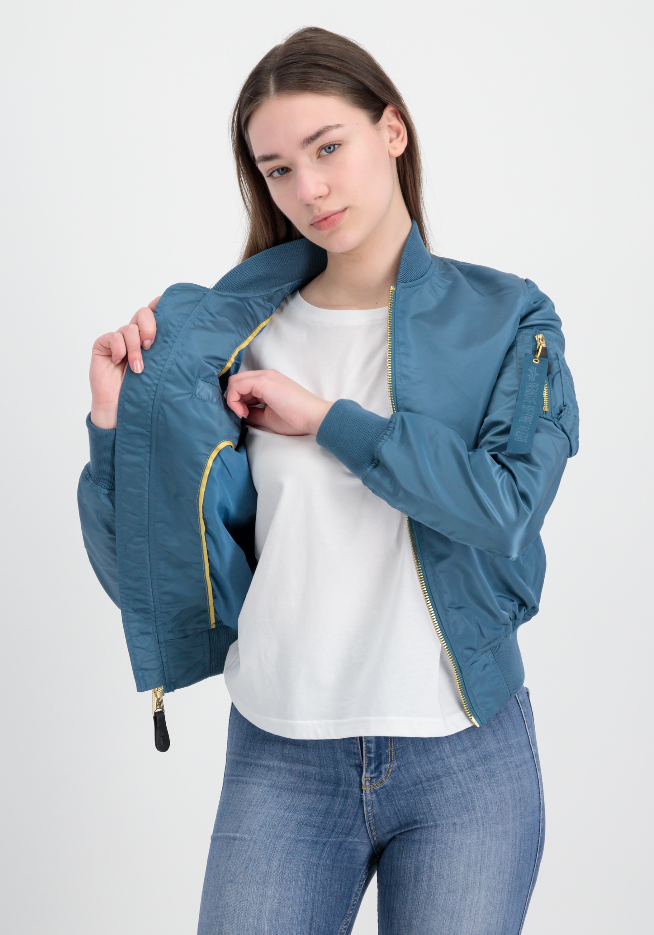 Alpha Industries Bomberjacke »ALPHA INDUSTRIES Women - Bomber Jackets MA-1 VF LW Wmn«