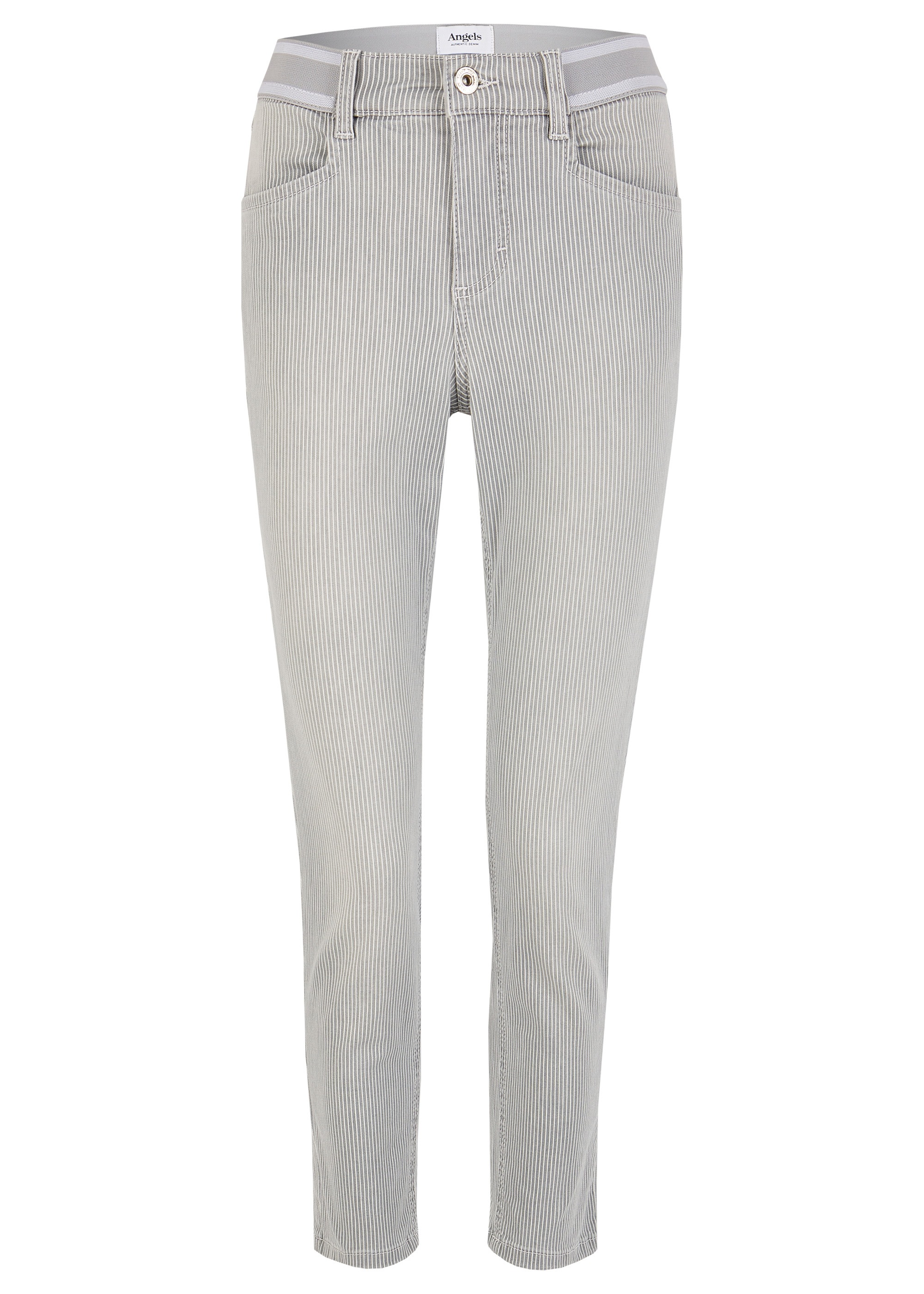 ANGELS Ankle-Jeans,Ornella Sporty' mit Nadelstreifen-Design