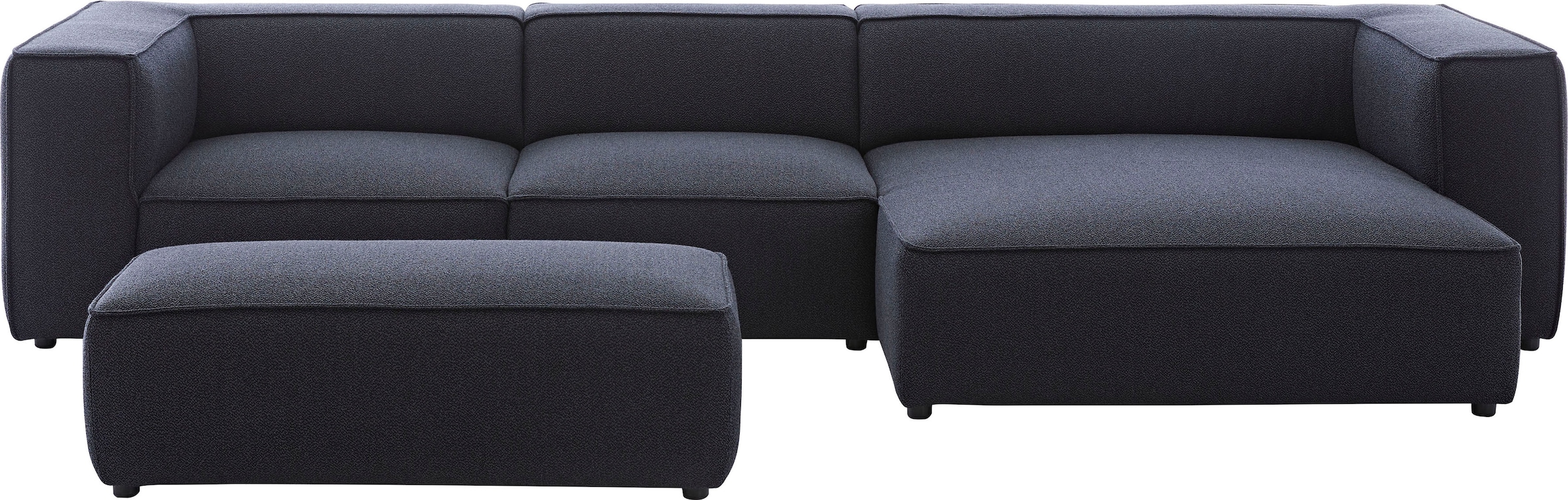 W.SCHILLIG Hocker »around-the-block«, mit eleganter Biese
