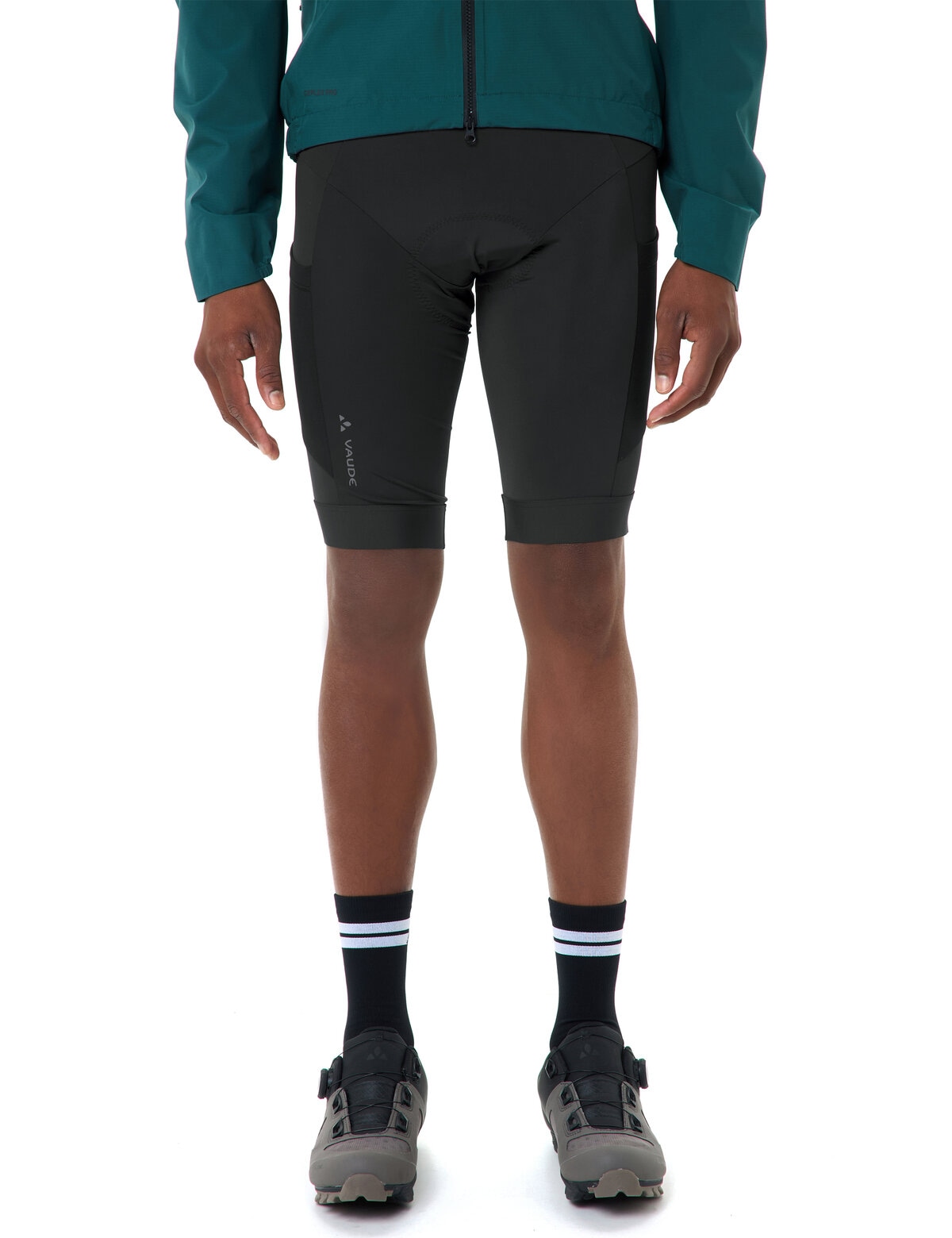 VAUDE Fahrradhose »Men's Kuro Tights II«  sportliche Passform, für Radsport, schnell trocknendes Material