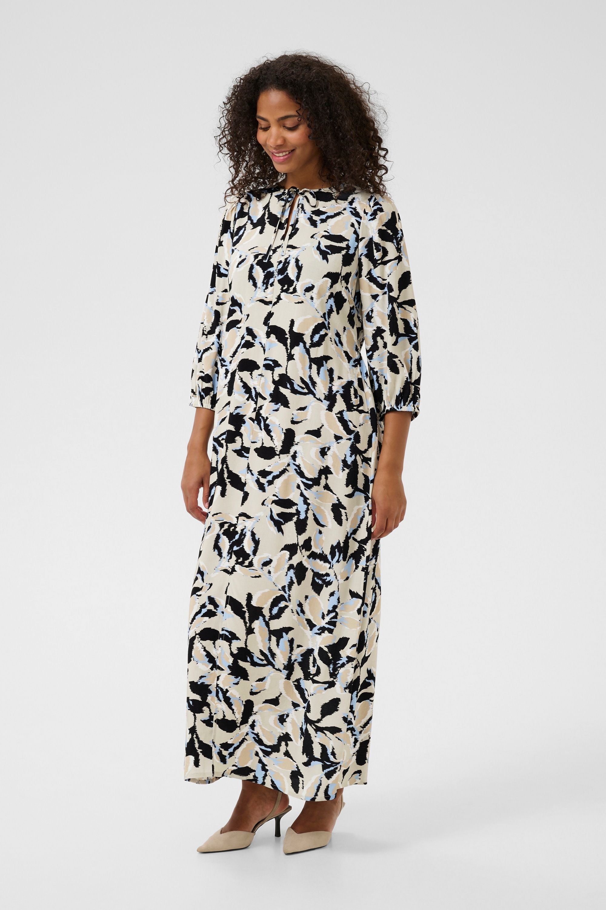 KAFFE Midikleid »Kleid KApedra«