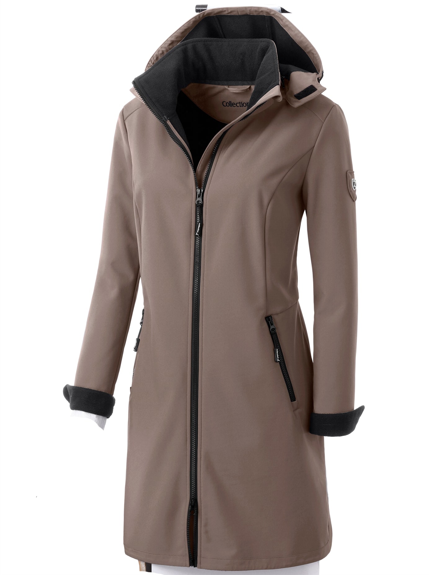Casual Looks Softshelljacke, mit Kapuze