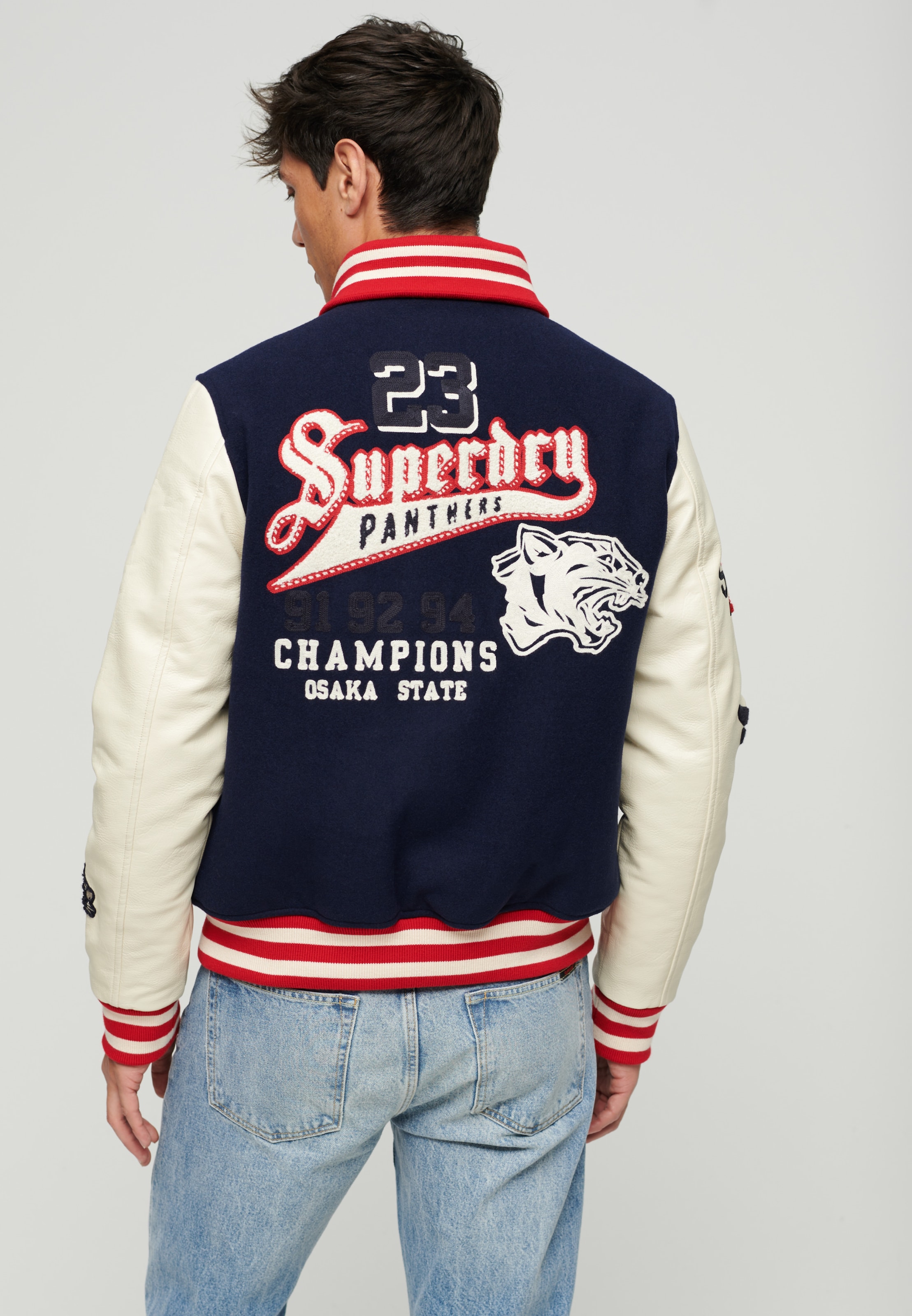 Superdry Parka »COLLEGE VARSITY PATCHED BOMBER«
