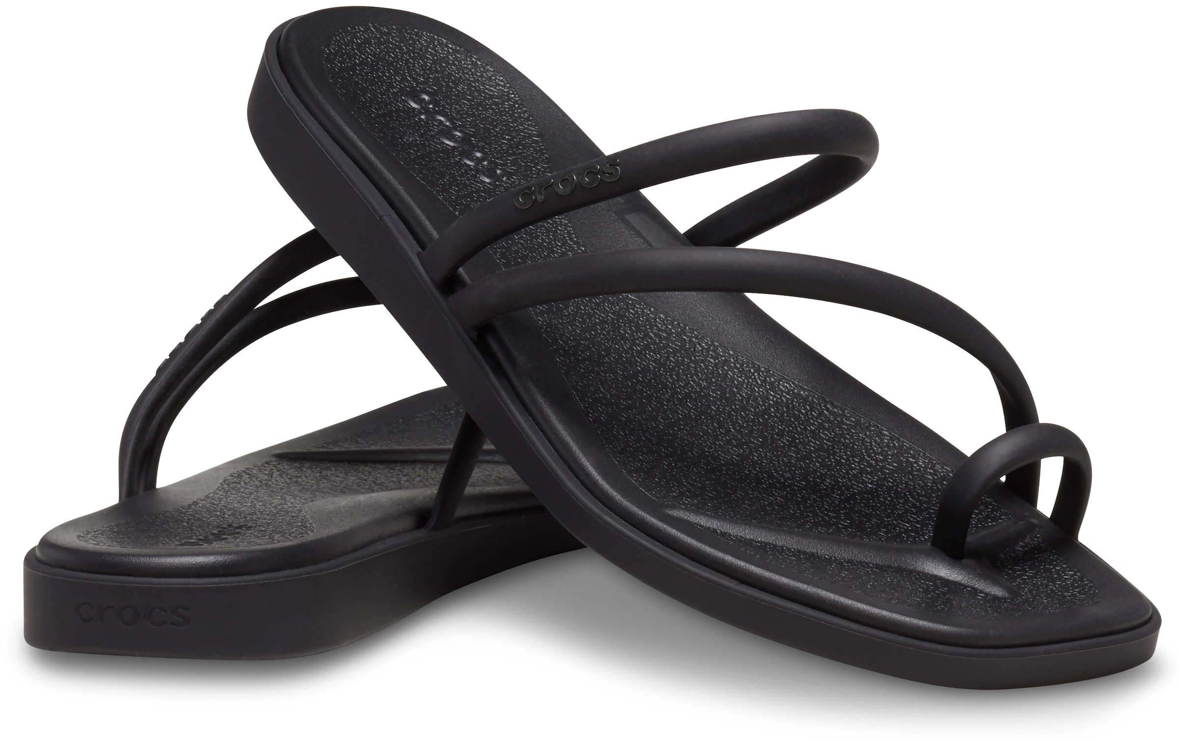 Crocs Sandalette »Miami Toe Loop Sandal«, Pool Slides, Badeschuh, Sandale mit Zehenschlaufe