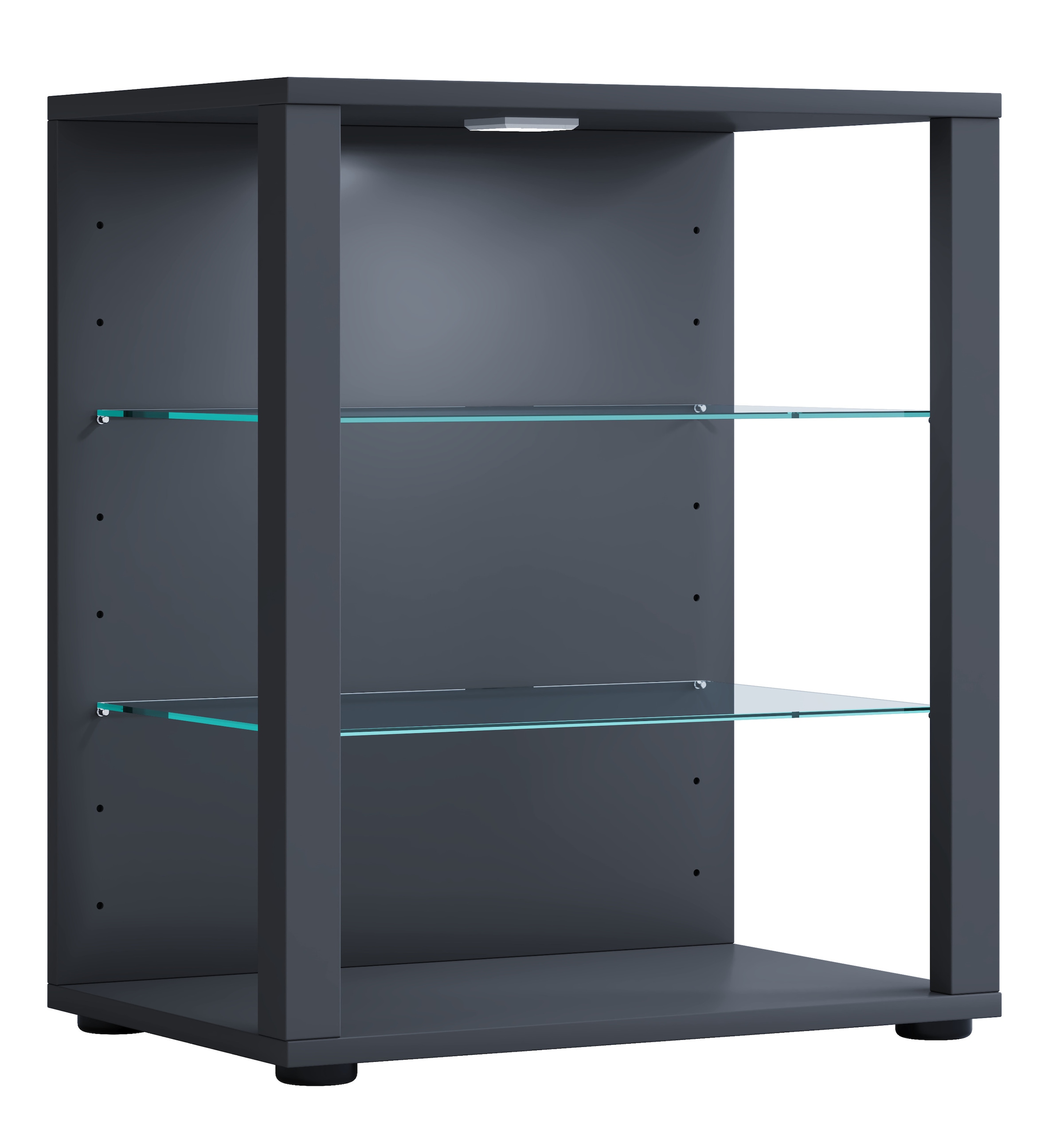 VCM Standvitrine »Holz Glas Stand Vitrine Sammelvitrine Glasol S«