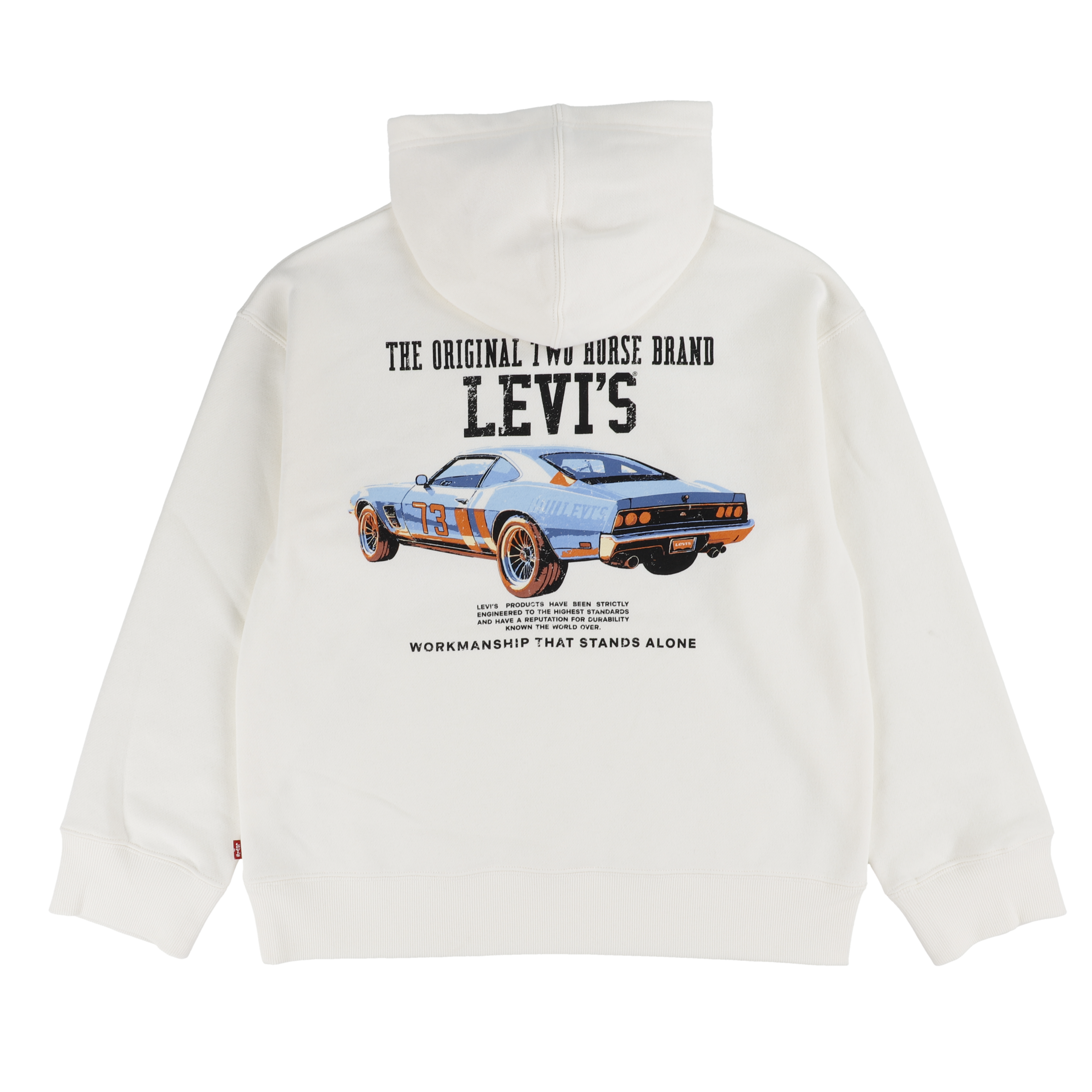Levi's® Kids Sweatshirt »LVB REV THE ENGINE HOODIE«, für Jungen, mit Kapuze und großem Rückenprint
