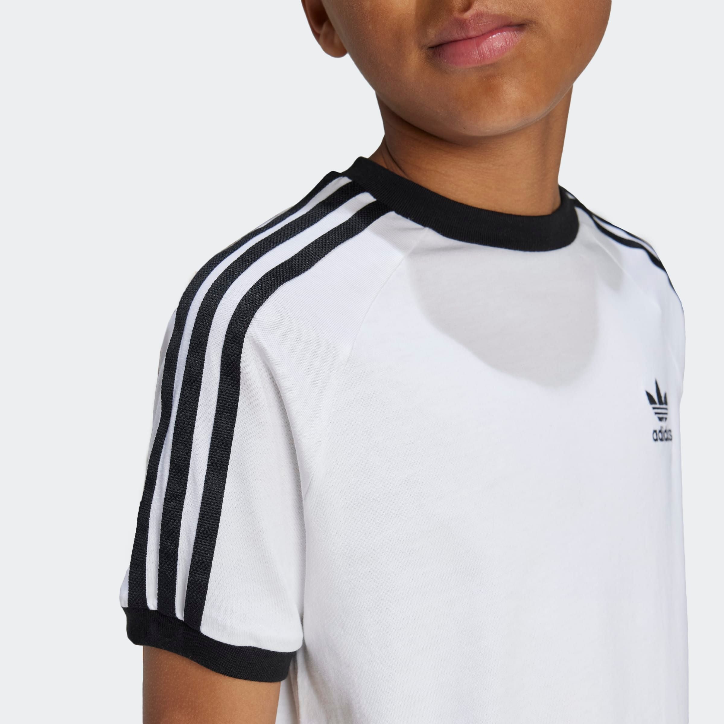 adidas Originals T-Shirt »3 STRIPE TEE«, drei Streifen Shirt für Kinder