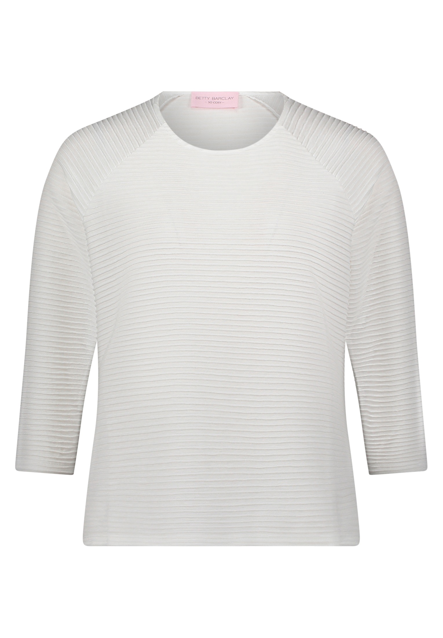 Betty Barclay Rundhalsshirt »Casual-Shirt mit Rippenstruktur«