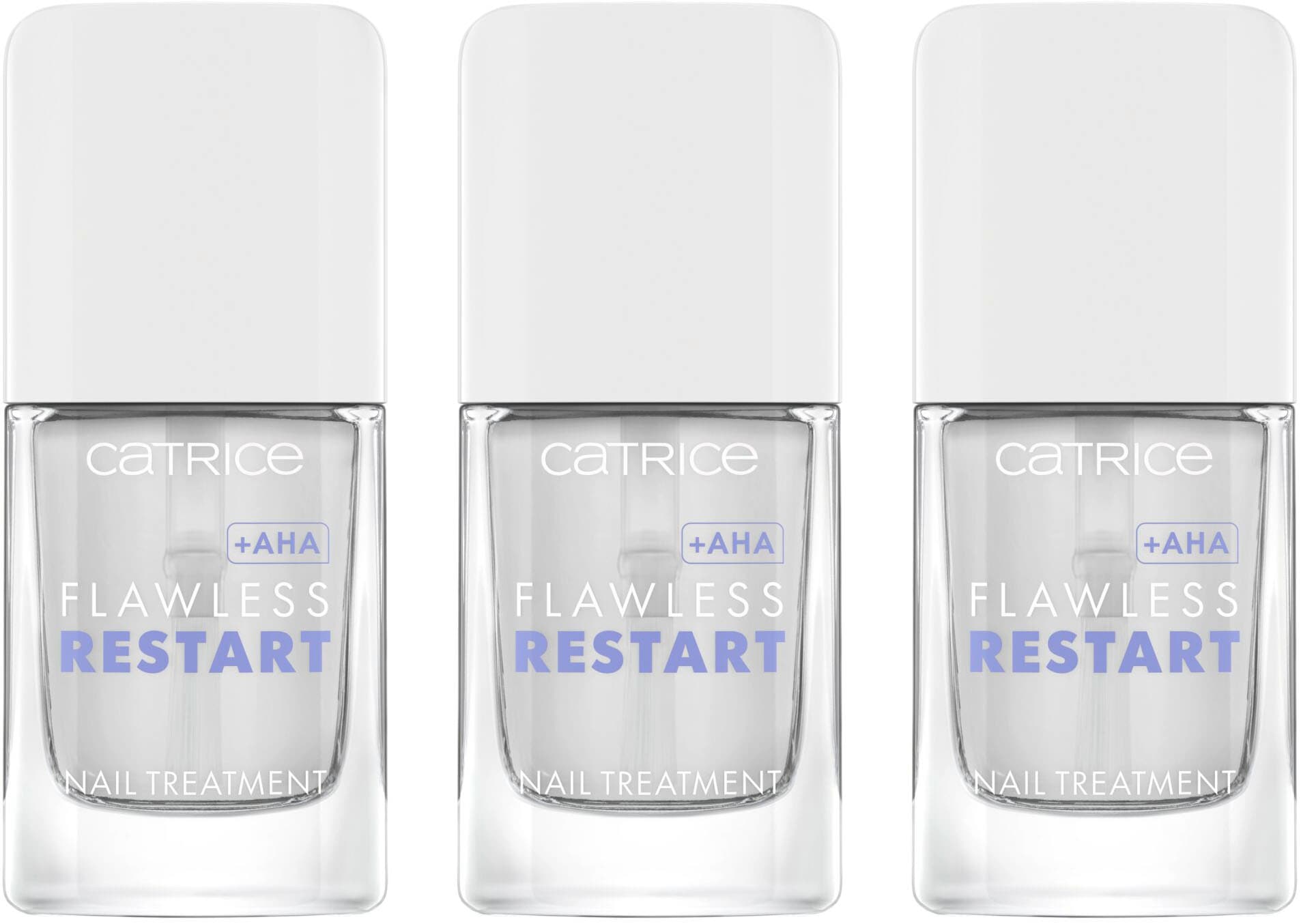 Catrice Nagelpflegebalsam »Flawless Restart Nail Treatment«, (Set, 3 tlg.)