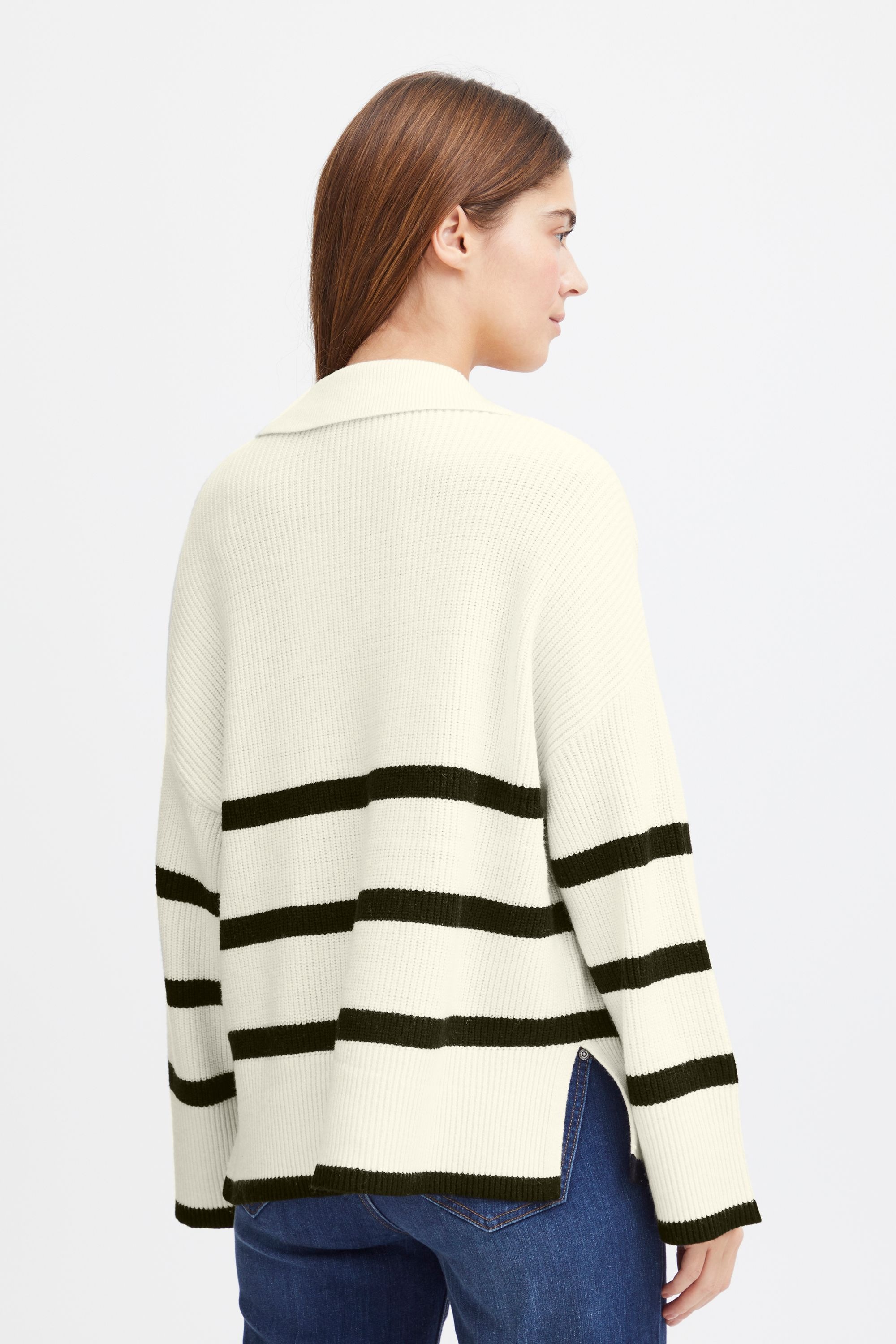 fransa Strickfleece-Pullover »Strickpullover FRAlly«