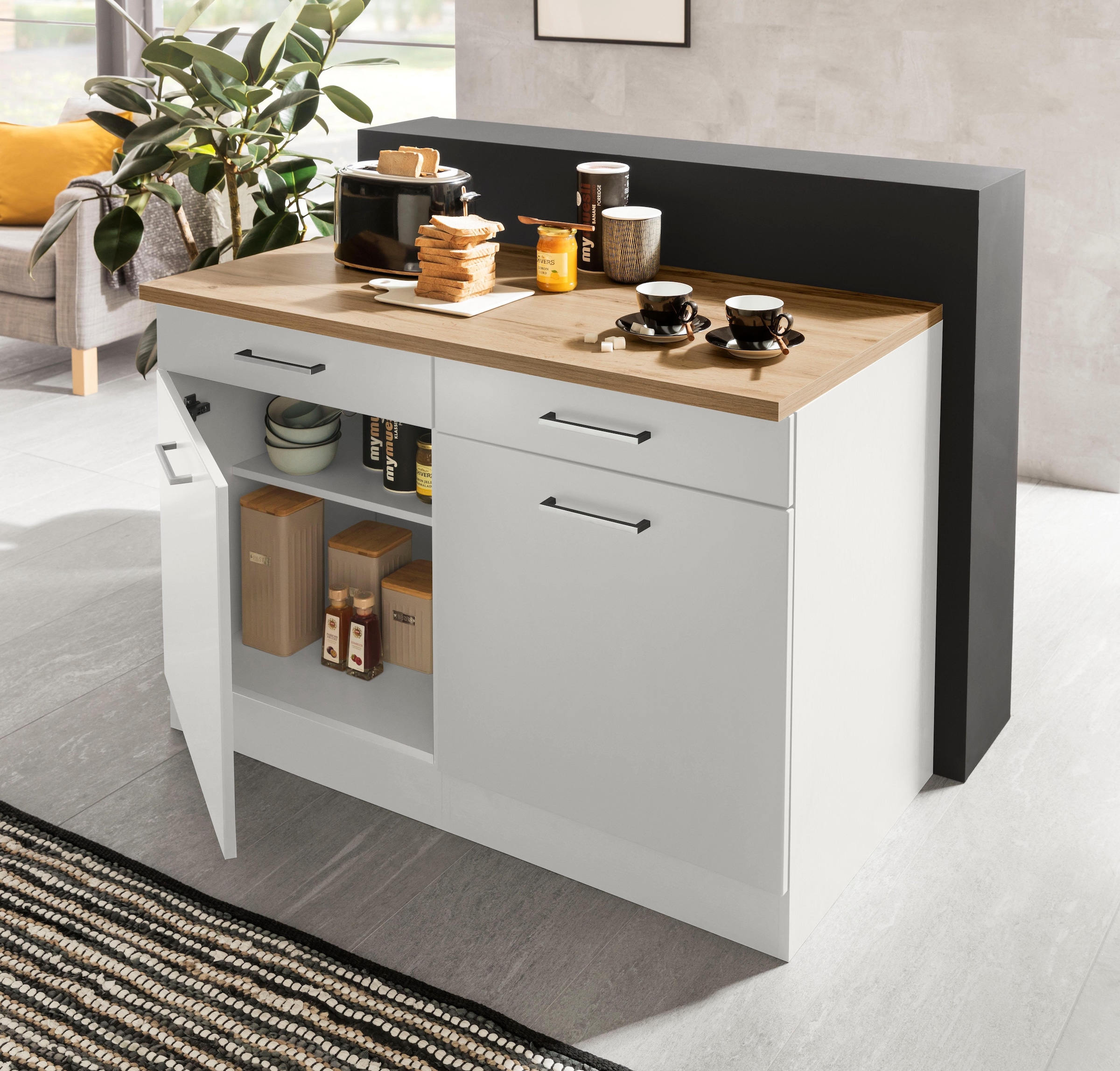 KOCHSTATION Unterschrank »KS-Kehl«, Breite 120 cm